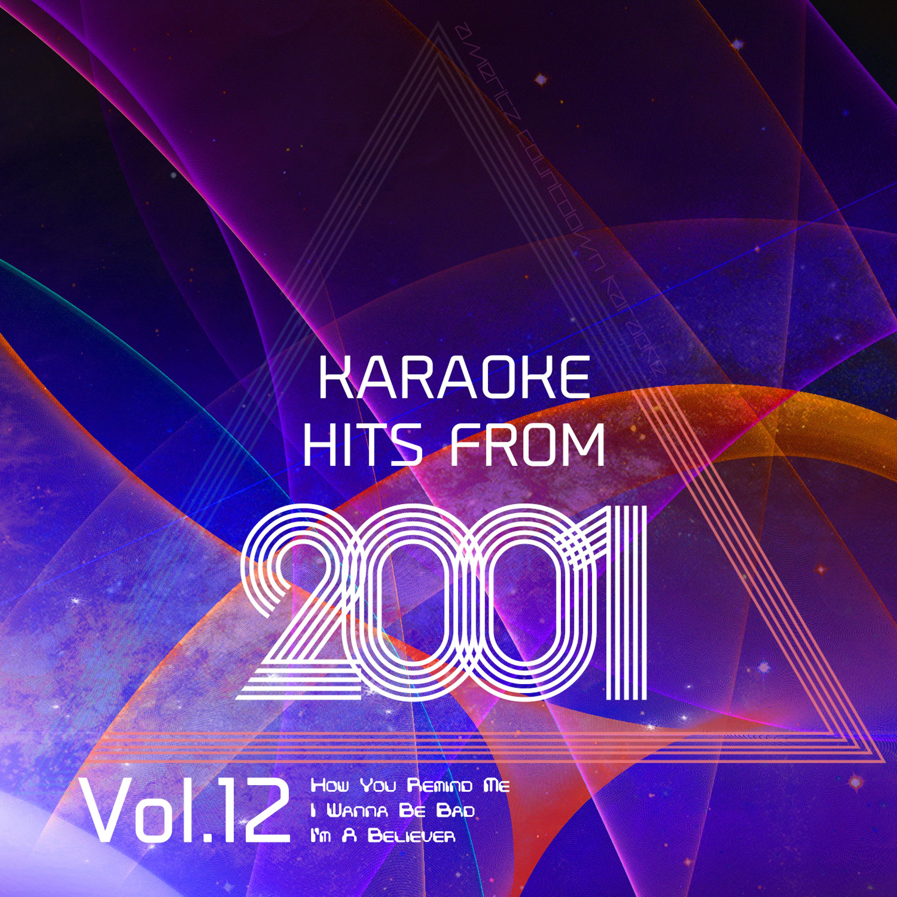 Постер альбома Karaoke Hits from 2001, Vol. 12