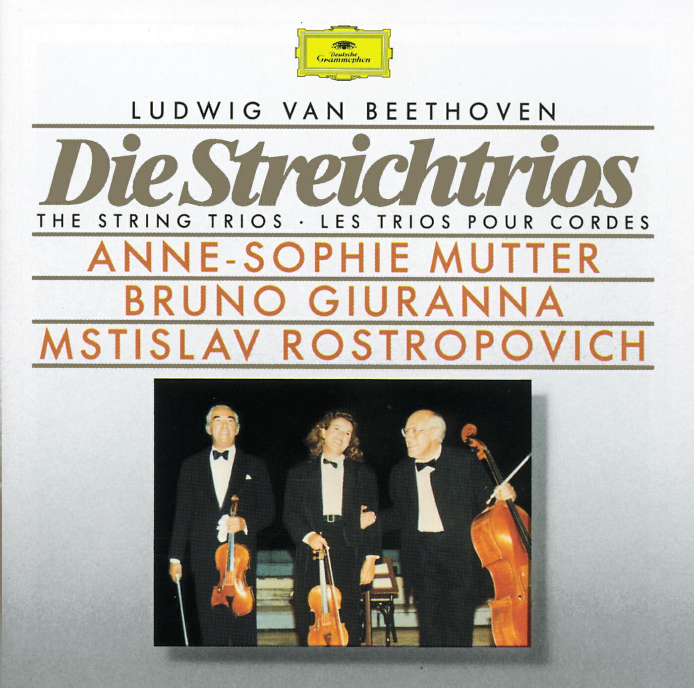 Anne-Sophie Mutter - Beethoven: String Trio in G Major, Op. 9, No. 1 - 1. Adagio - Allegro con brio