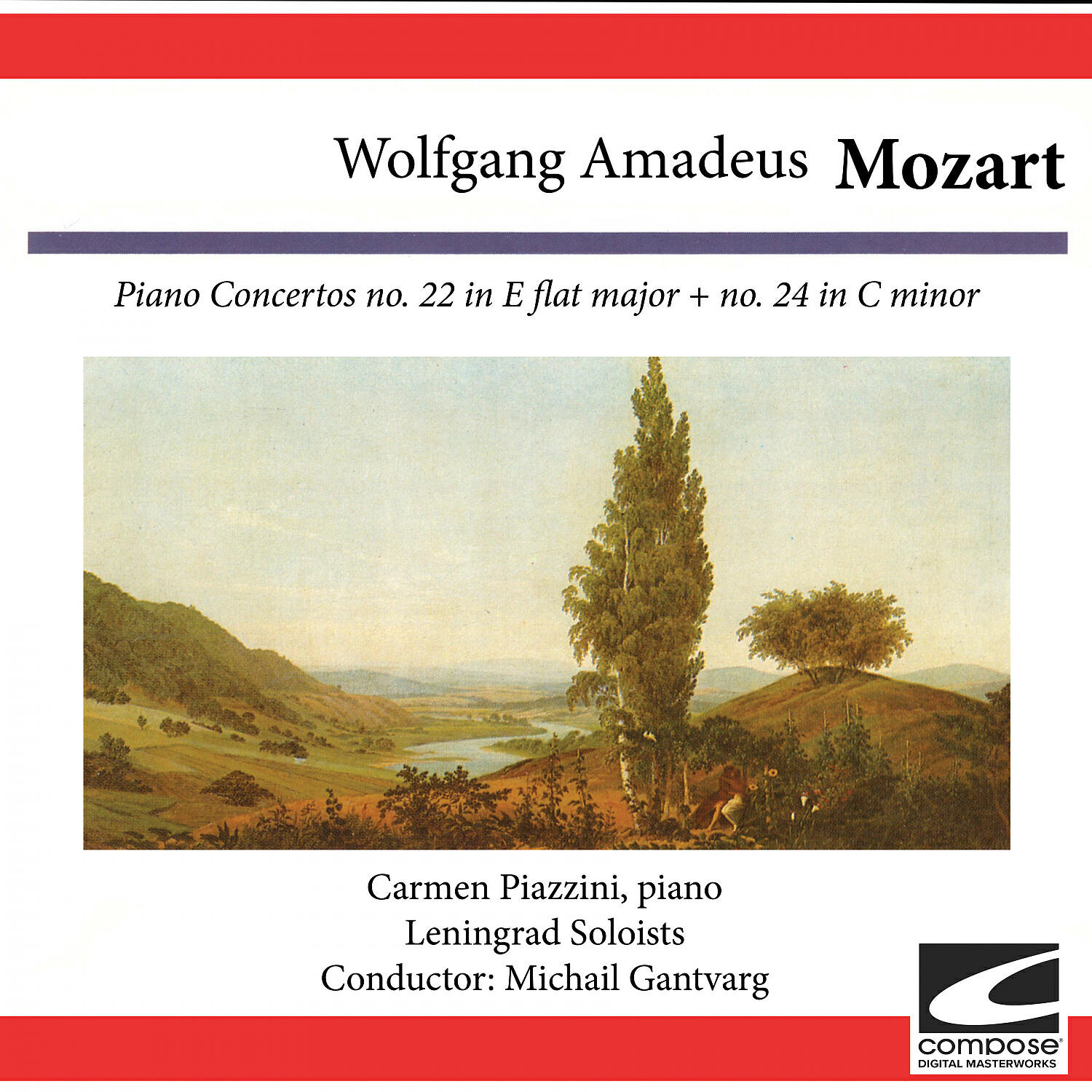Carmen Piazzini - Concerto For Piano And Orchestra No. 22 In E Flat major  KV 482 - Allegro
