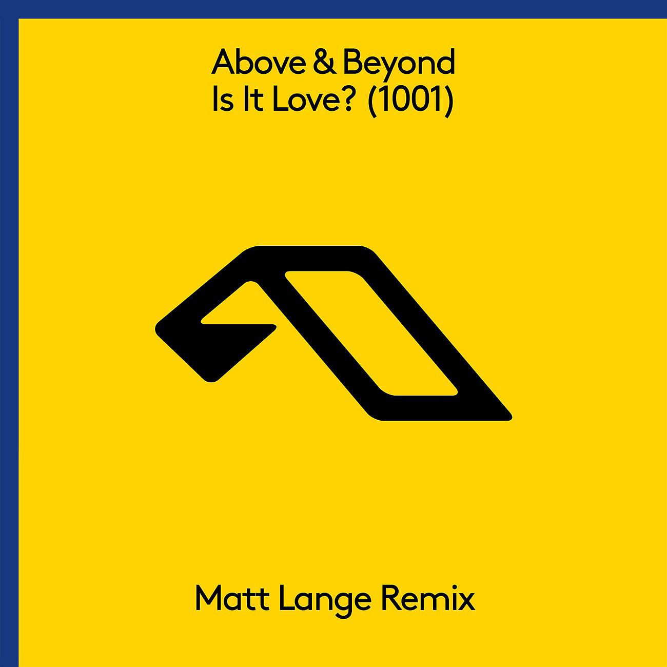 Постер альбома Is It Love? (1001) [Matt Lange Remix]