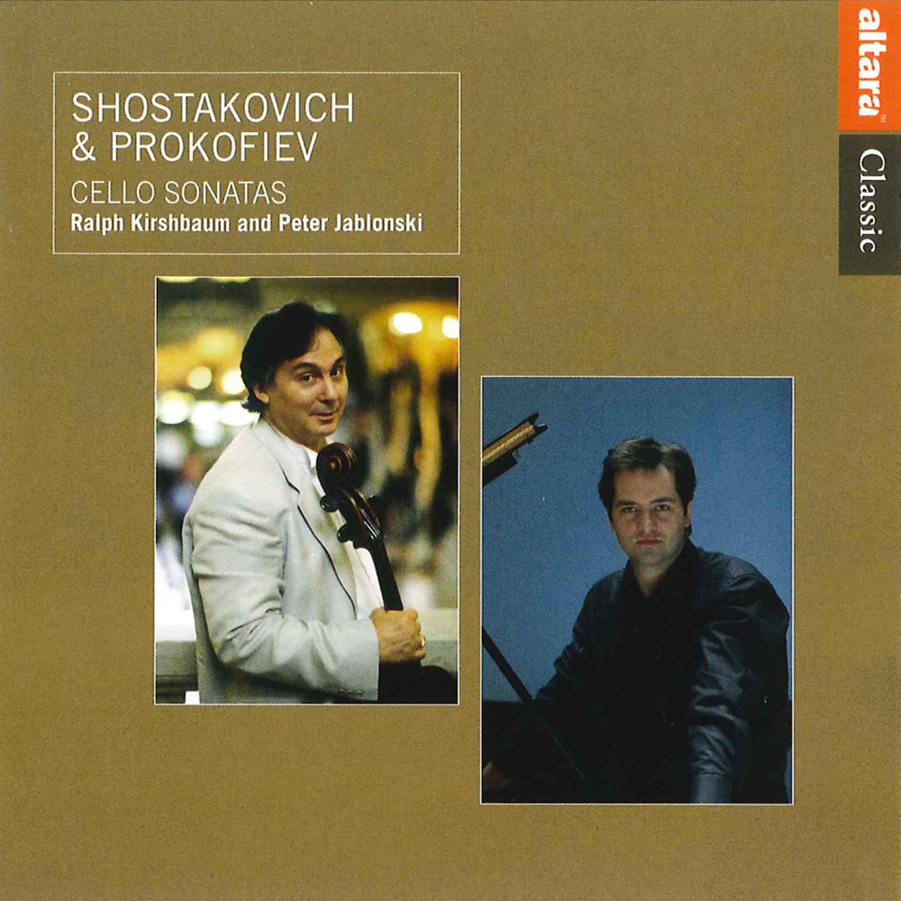 Постер альбома Shostakovich & Prokofiev: Cello Sonatas