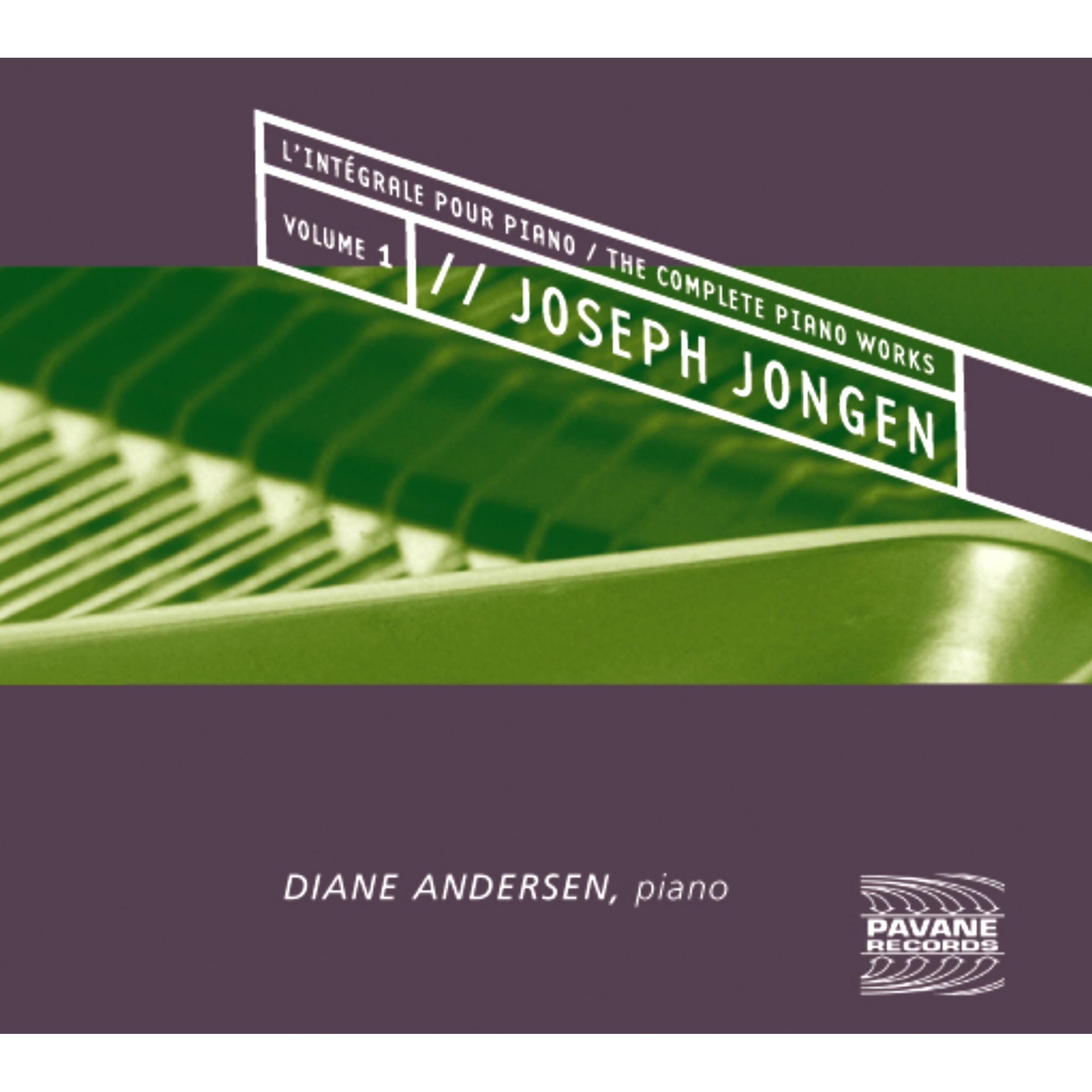 Постер альбома Jongen: The Complete Piano Works, Vol. 1
