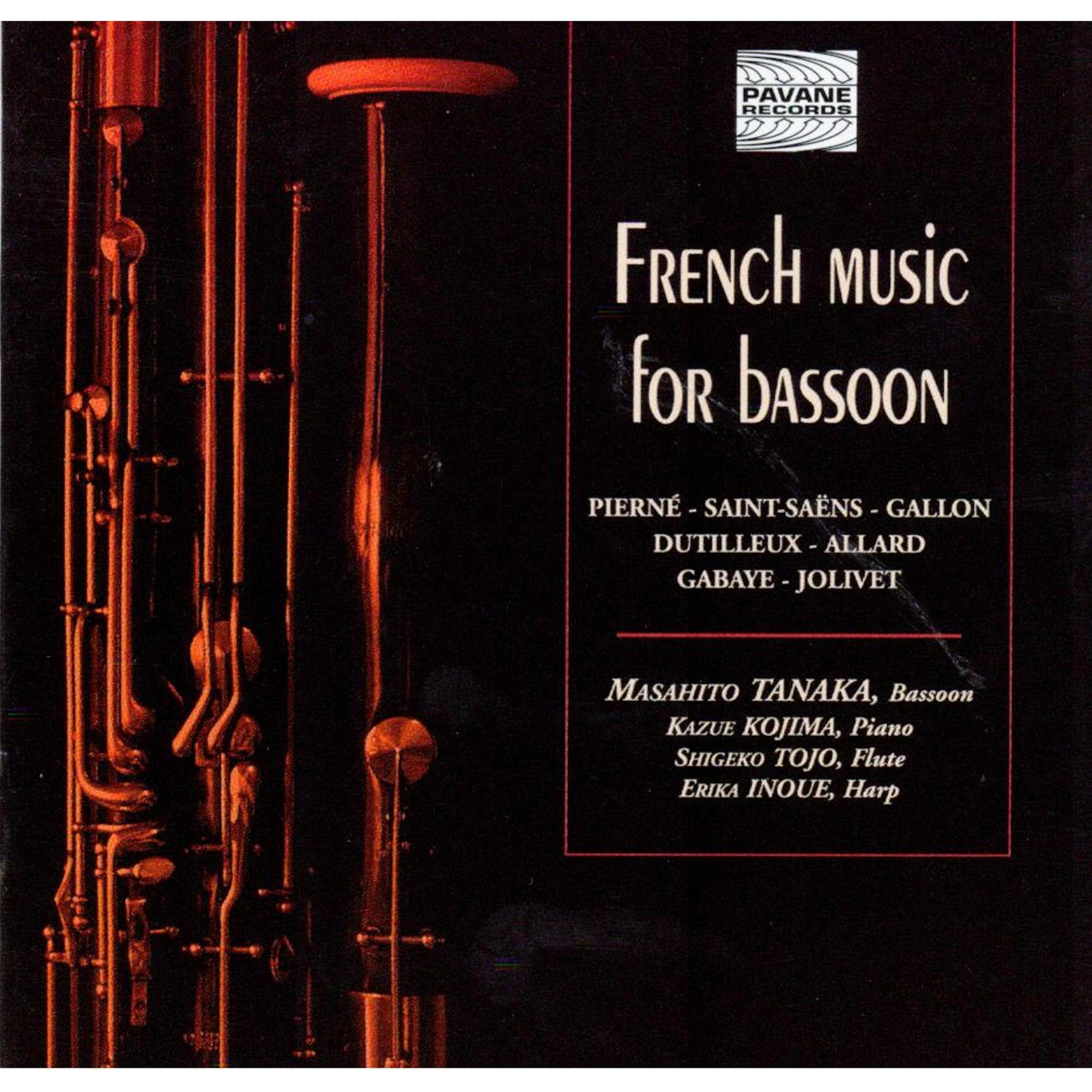 Постер альбома French Music for Bassoon