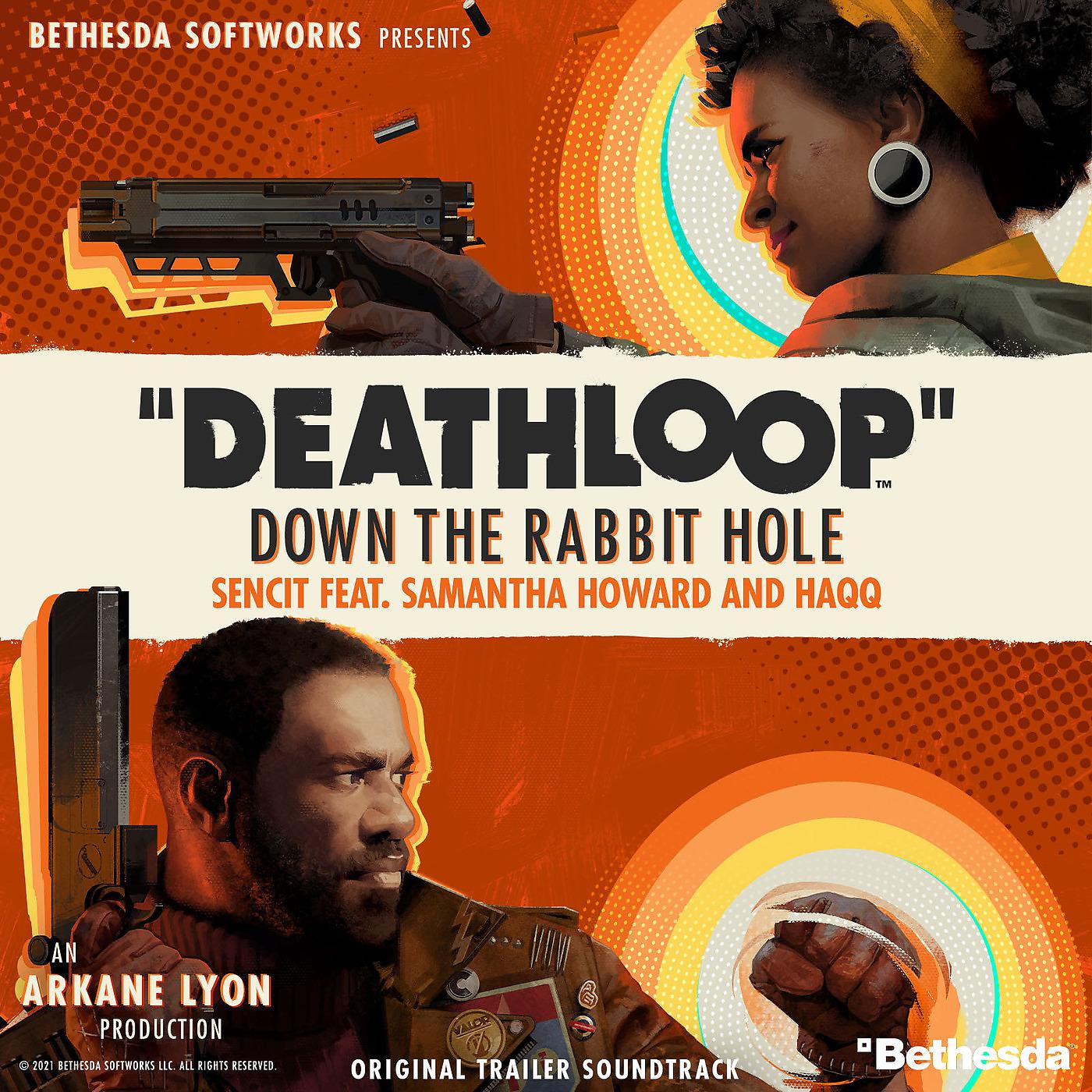Постер альбома Deathloop: Down the Rabbit Hole (Original Trailer Soundtrack)