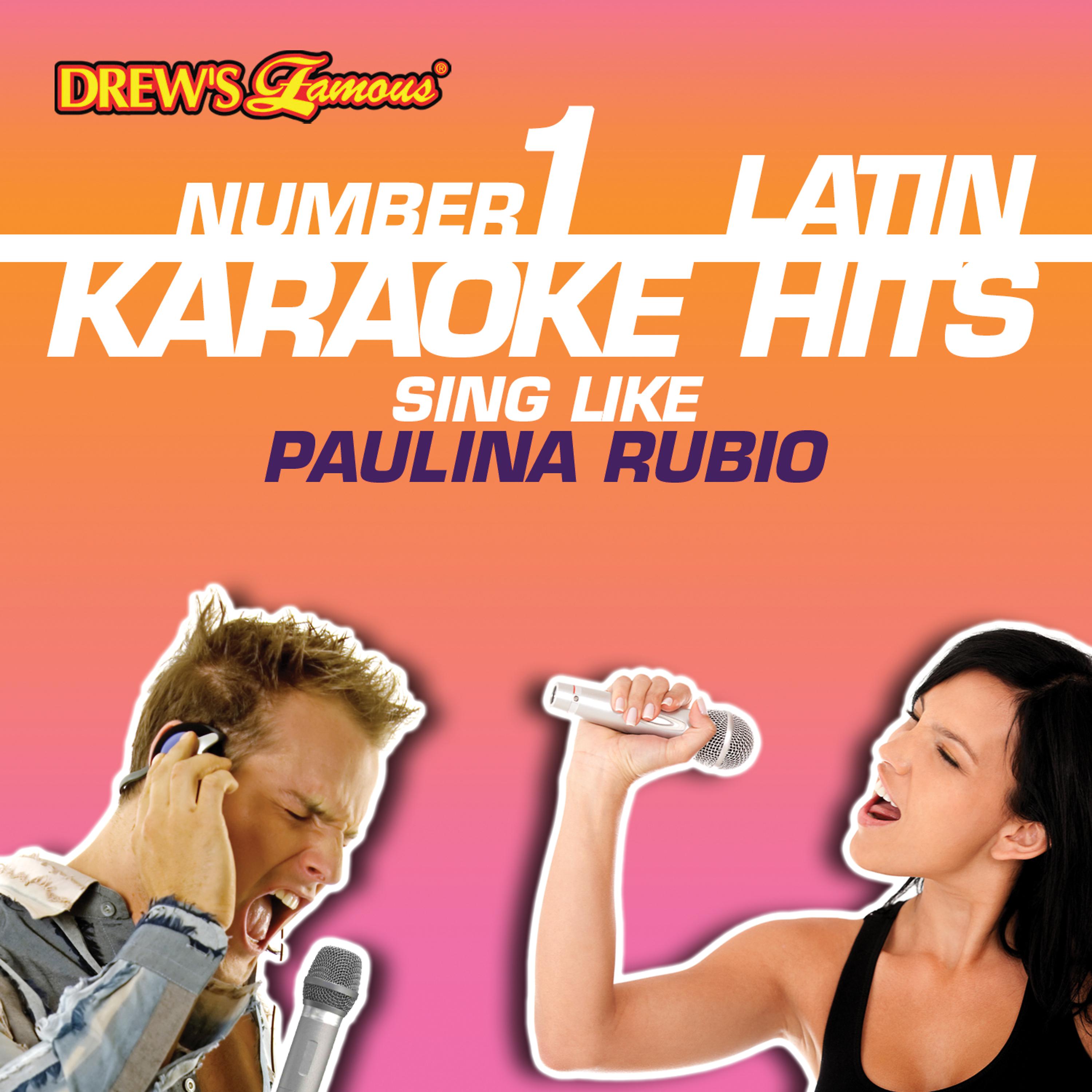 Постер альбома Drew's Famous #1 Latin Karaoke Hits: Sing Like Paulina Rubio