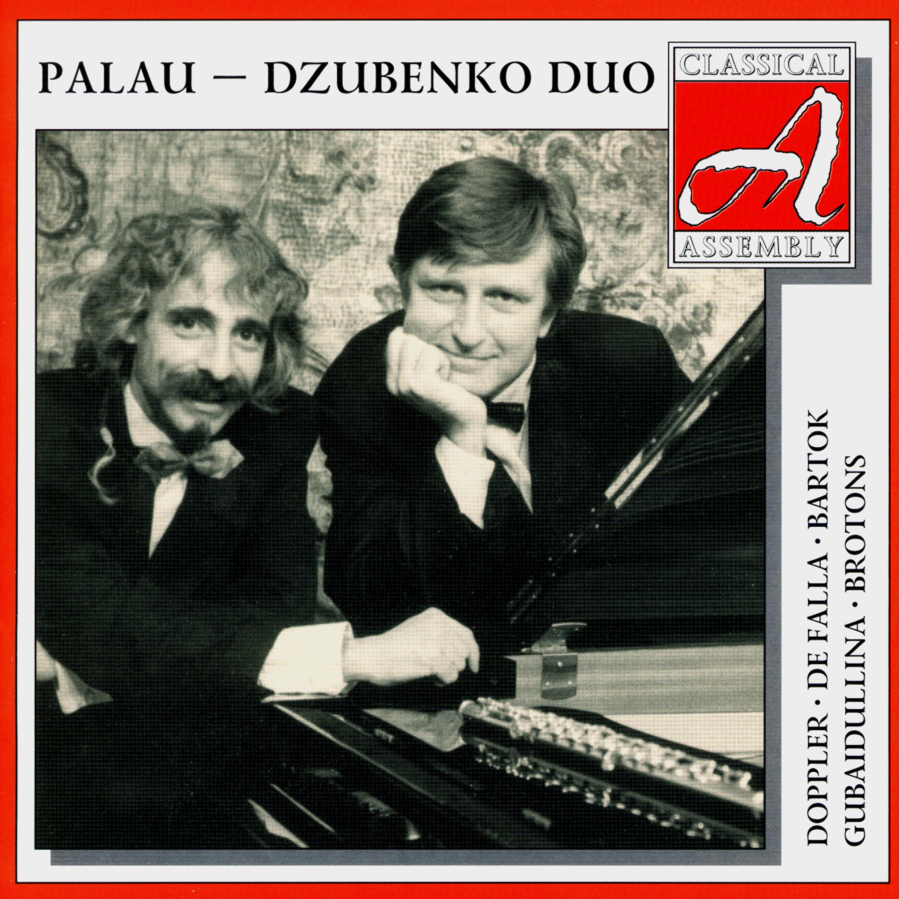 Постер альбома Classical Assembly. "Palau-Dzubenko Duo" - Doppler, Falla, Bartok, Gubaidullina, Brotons
