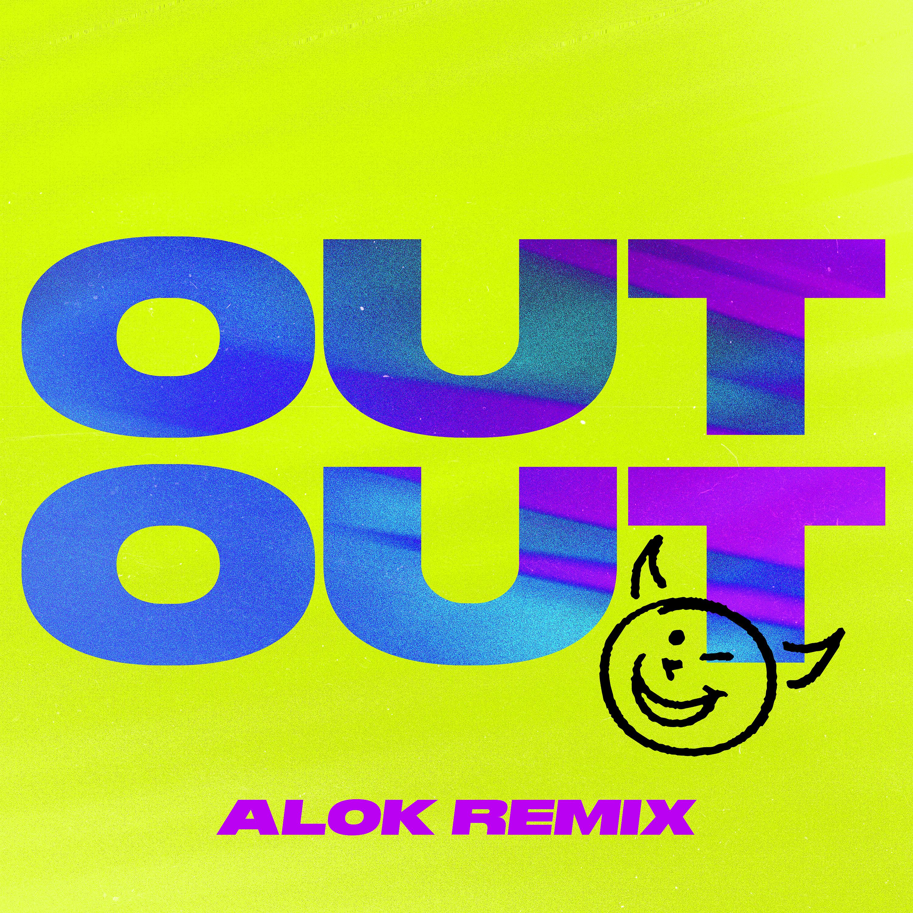 Постер альбома OUT OUT (feat. Charli XCX & Saweetie) [Alok Remix]