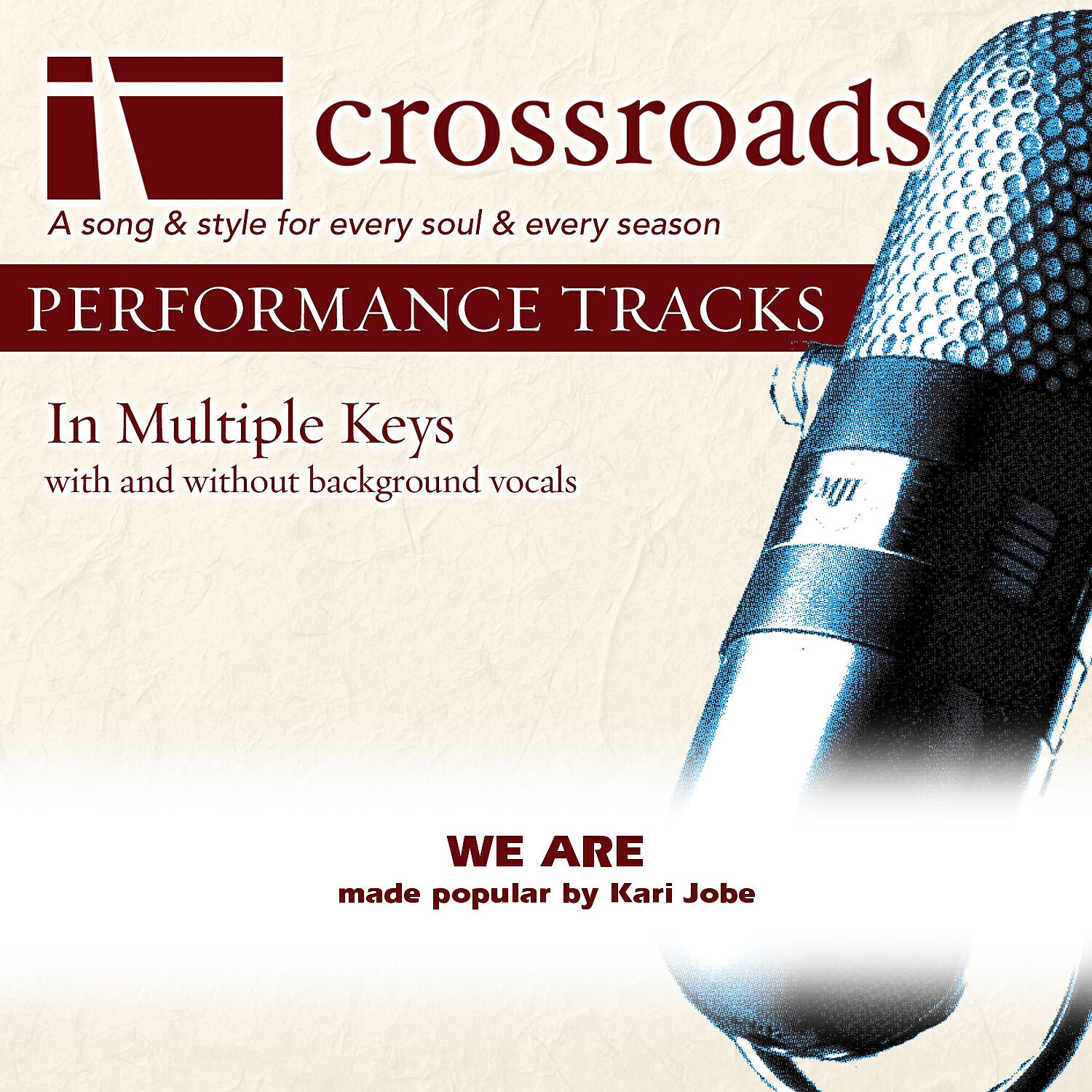 Crossroads Performance Tracks - Performance Track Low with Background Vocals in D