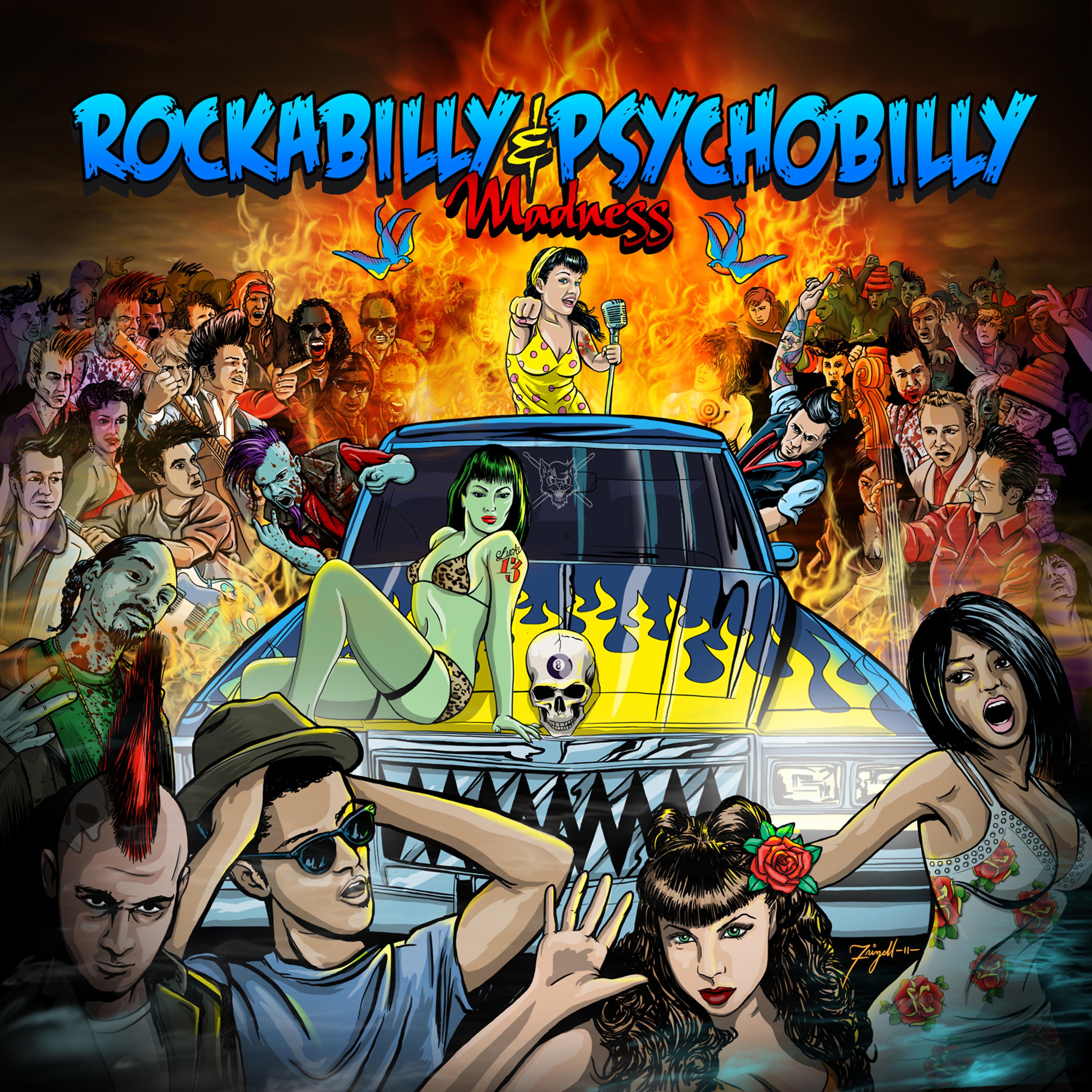 Постер альбома Rockabilly & Psychobilly Madness
