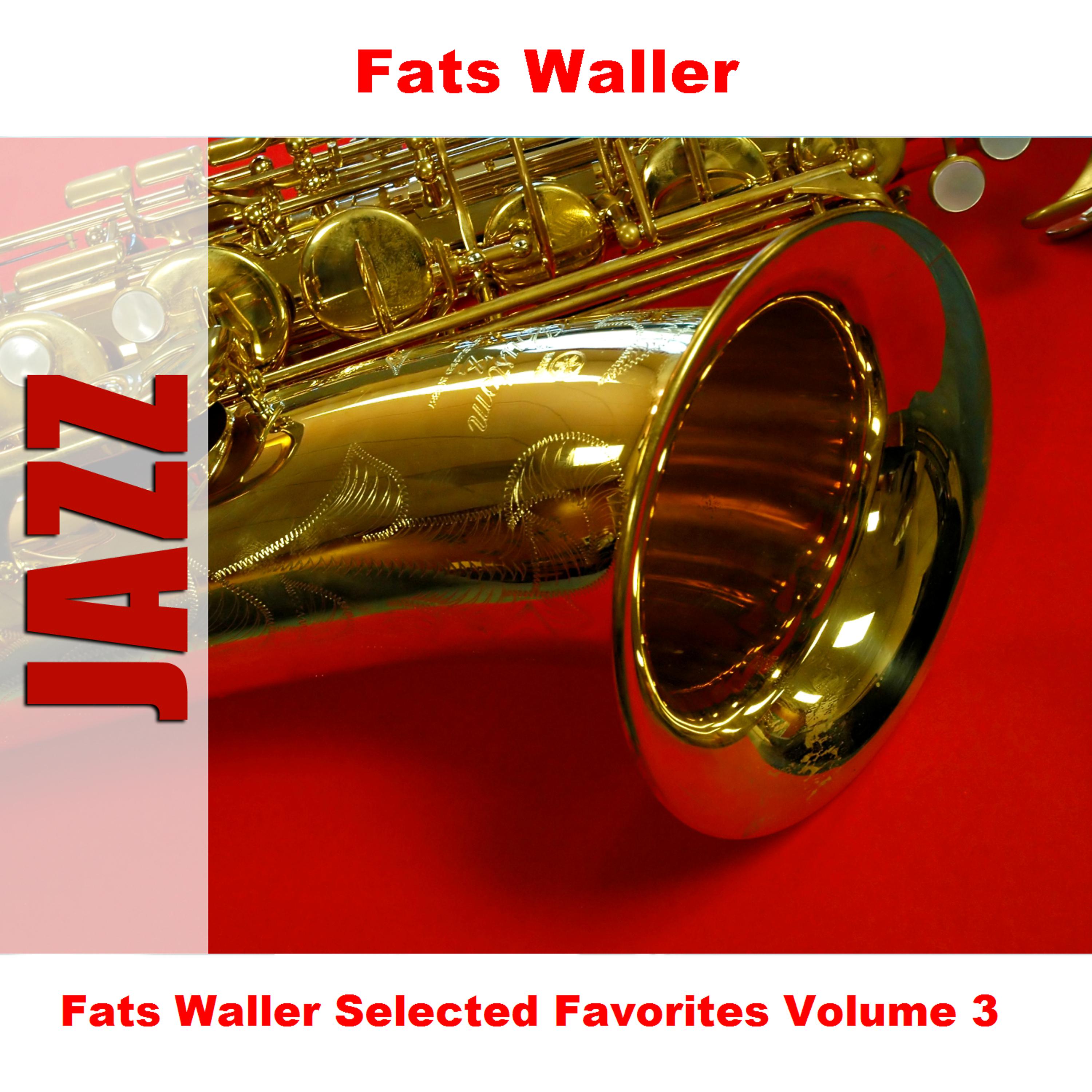 Постер альбома Fats Waller Selected Favorites, Vol. 3