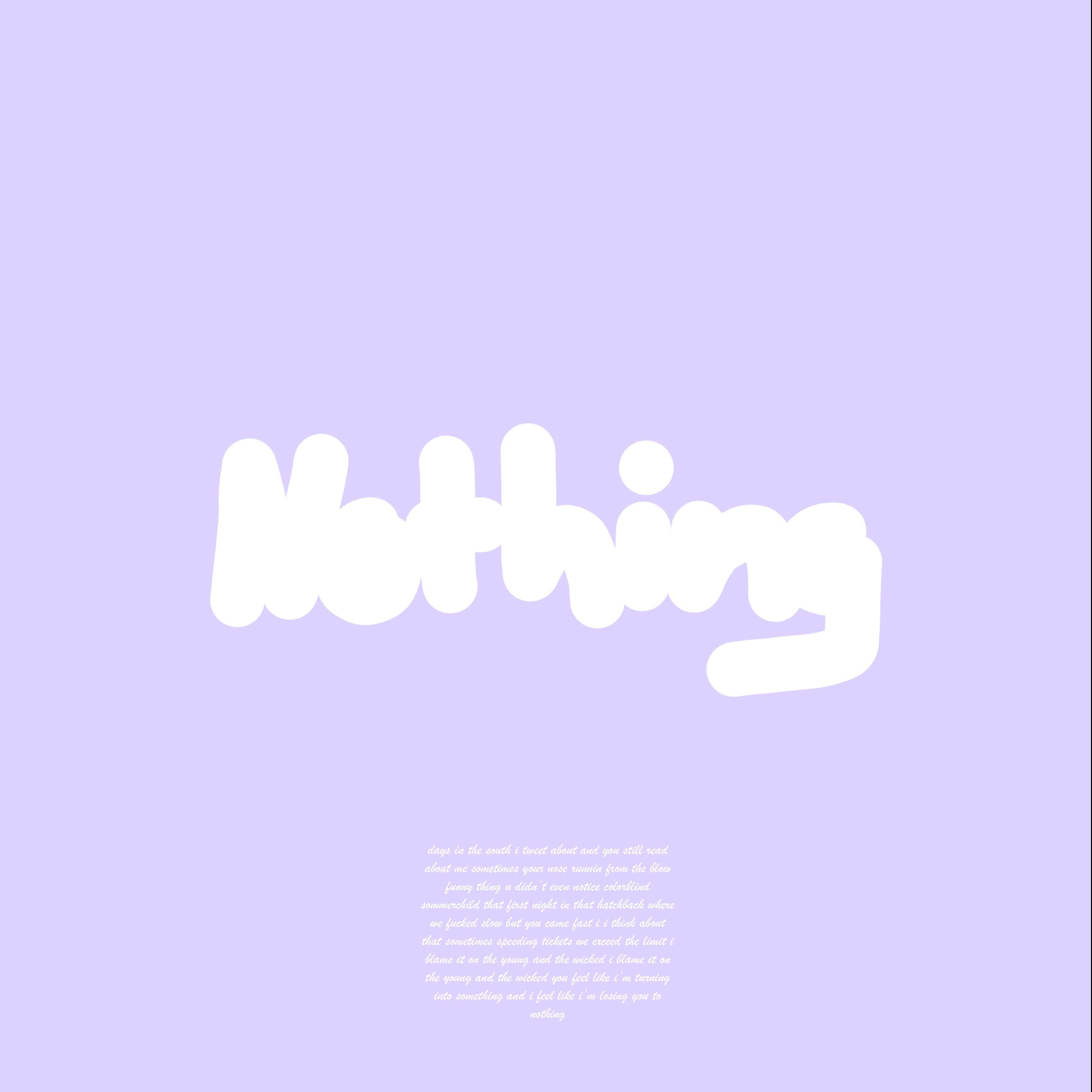 Постер альбома nothing