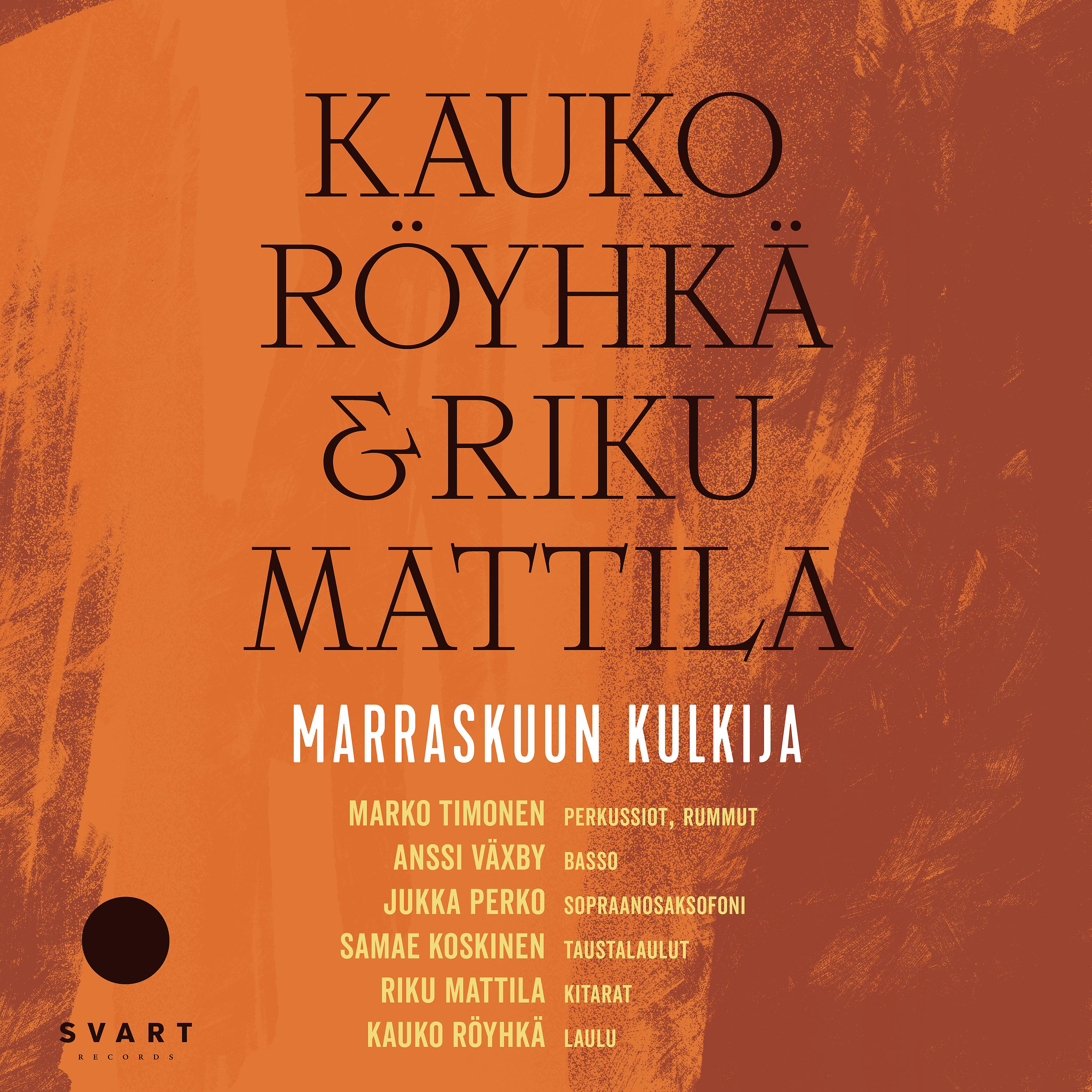 Постер альбома Marraskuun kulkija