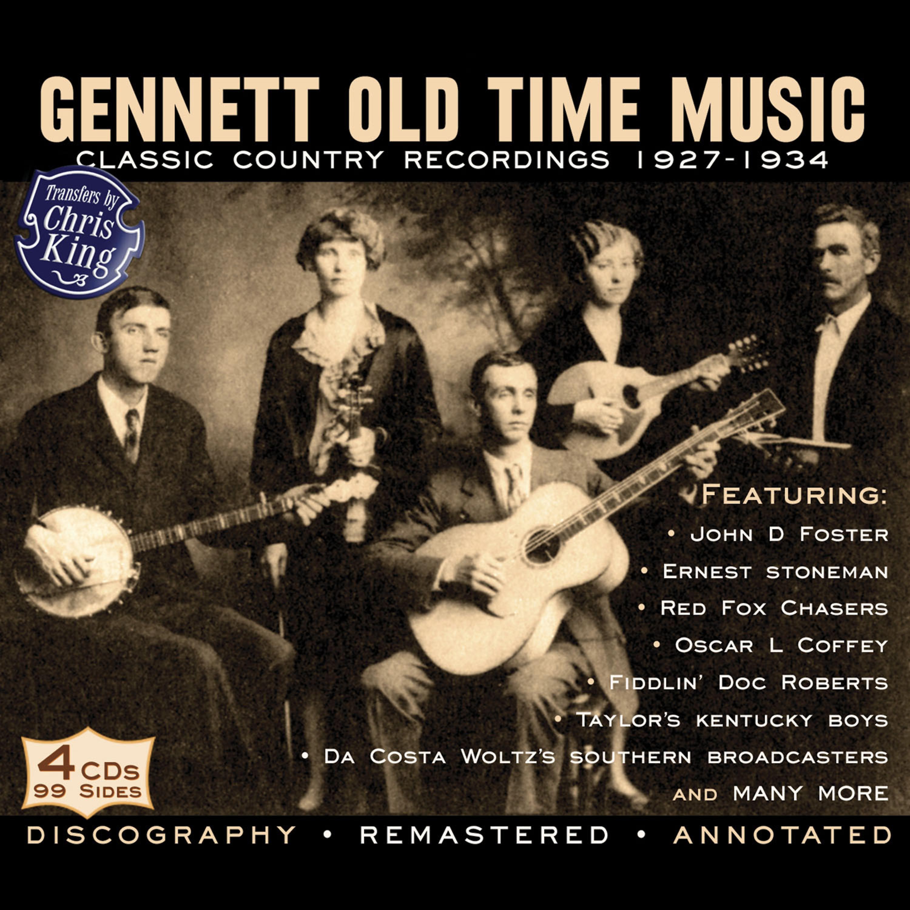 Постер альбома Gennett Old Time Music 1927-34