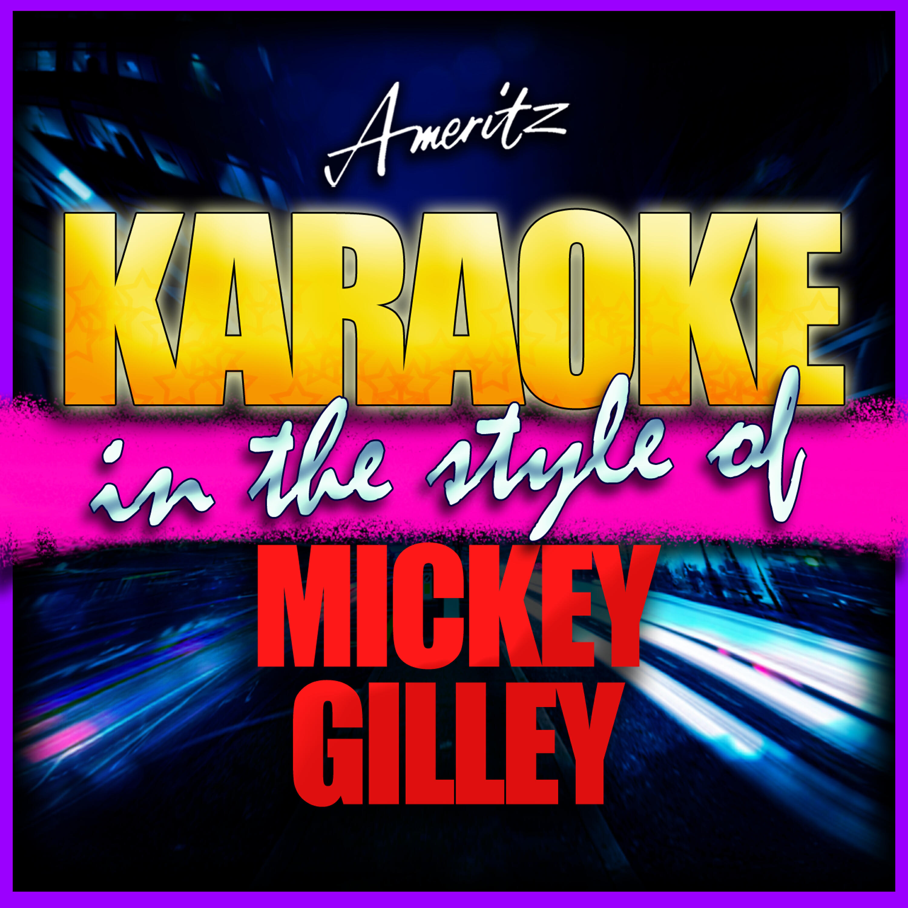 Ameritz - Karaoke - Put Your Dreams Away (In the Style of Mickey Gilley) [Karaoke Version]