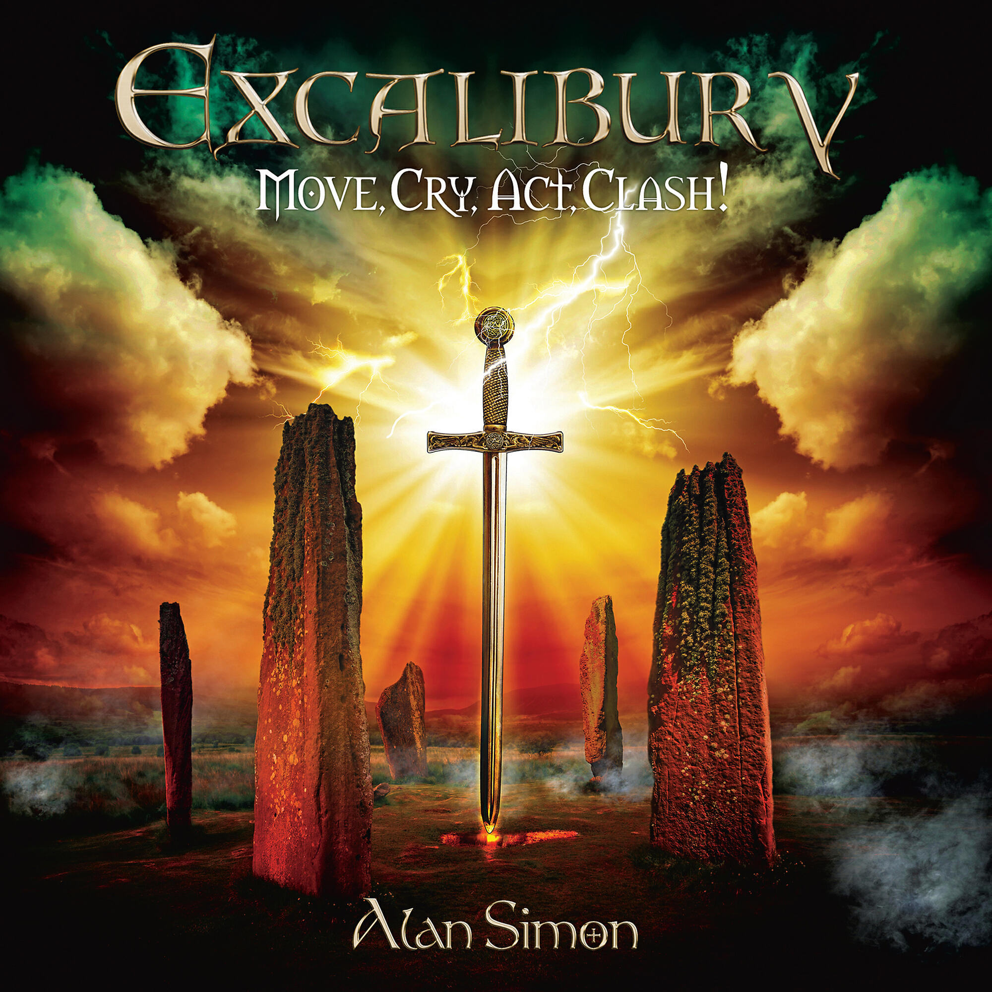 Alan Simon - Move, Cry, Act, Clash