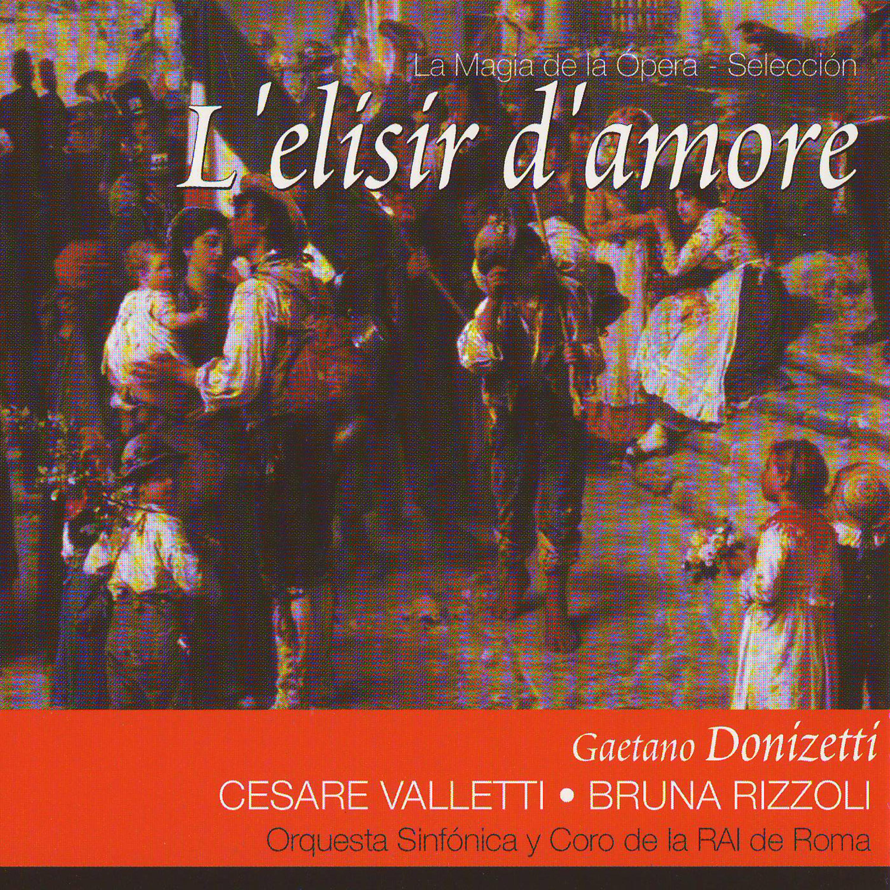 Постер альбома L'elisir d'amore (Gaetano Donizetti)