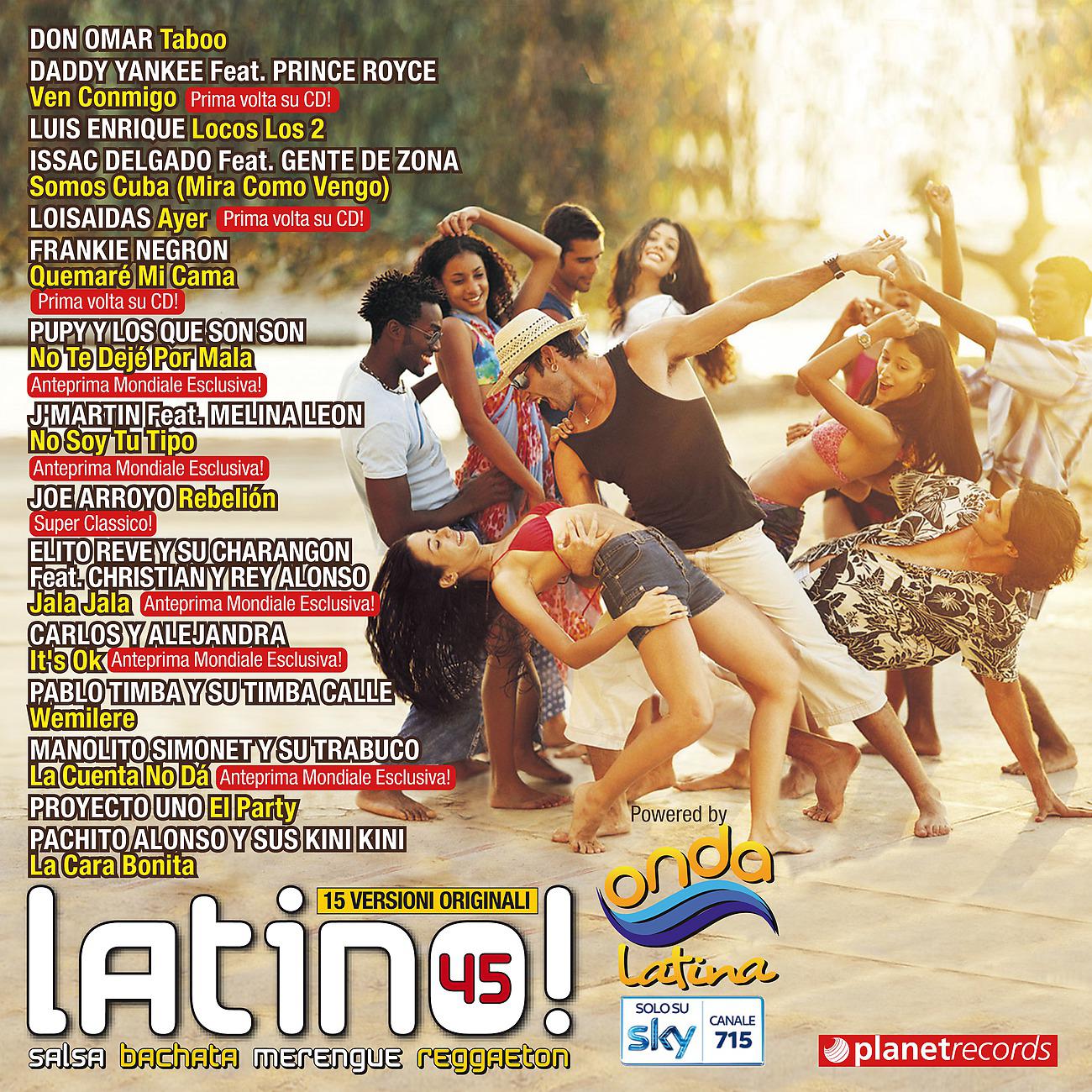 Постер альбома Latino 45 - Salsa Bachata Merengue Reggaeton