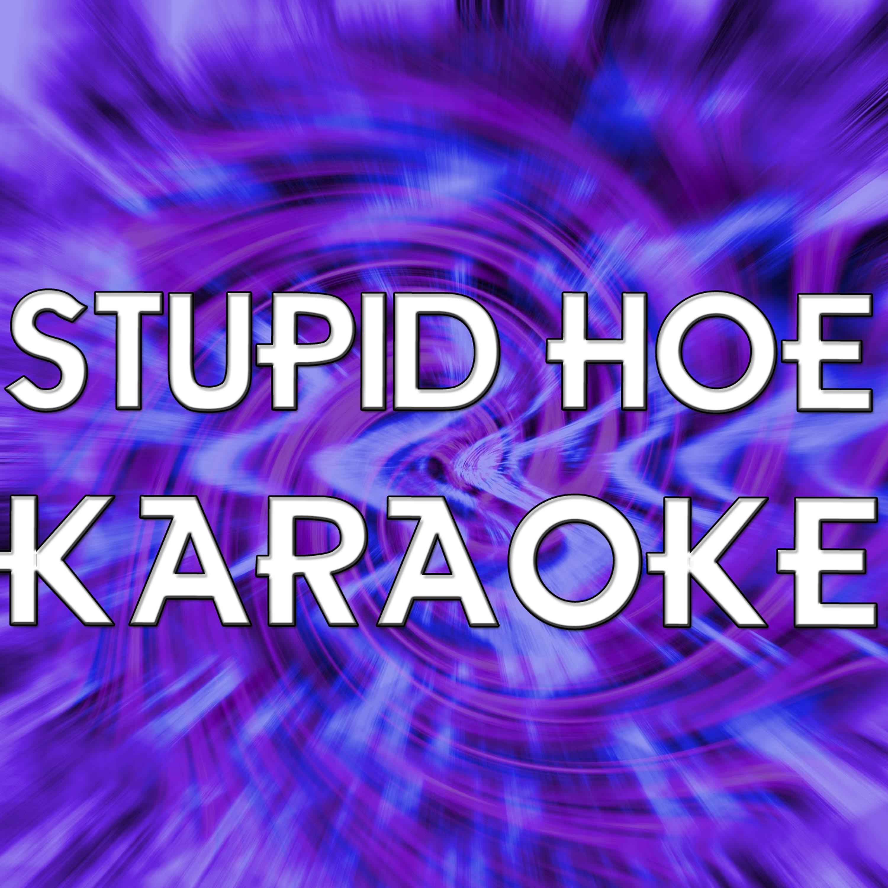 Постер альбома Stupid Hoe (In the style of Nicki Minaj) (Karaoke)