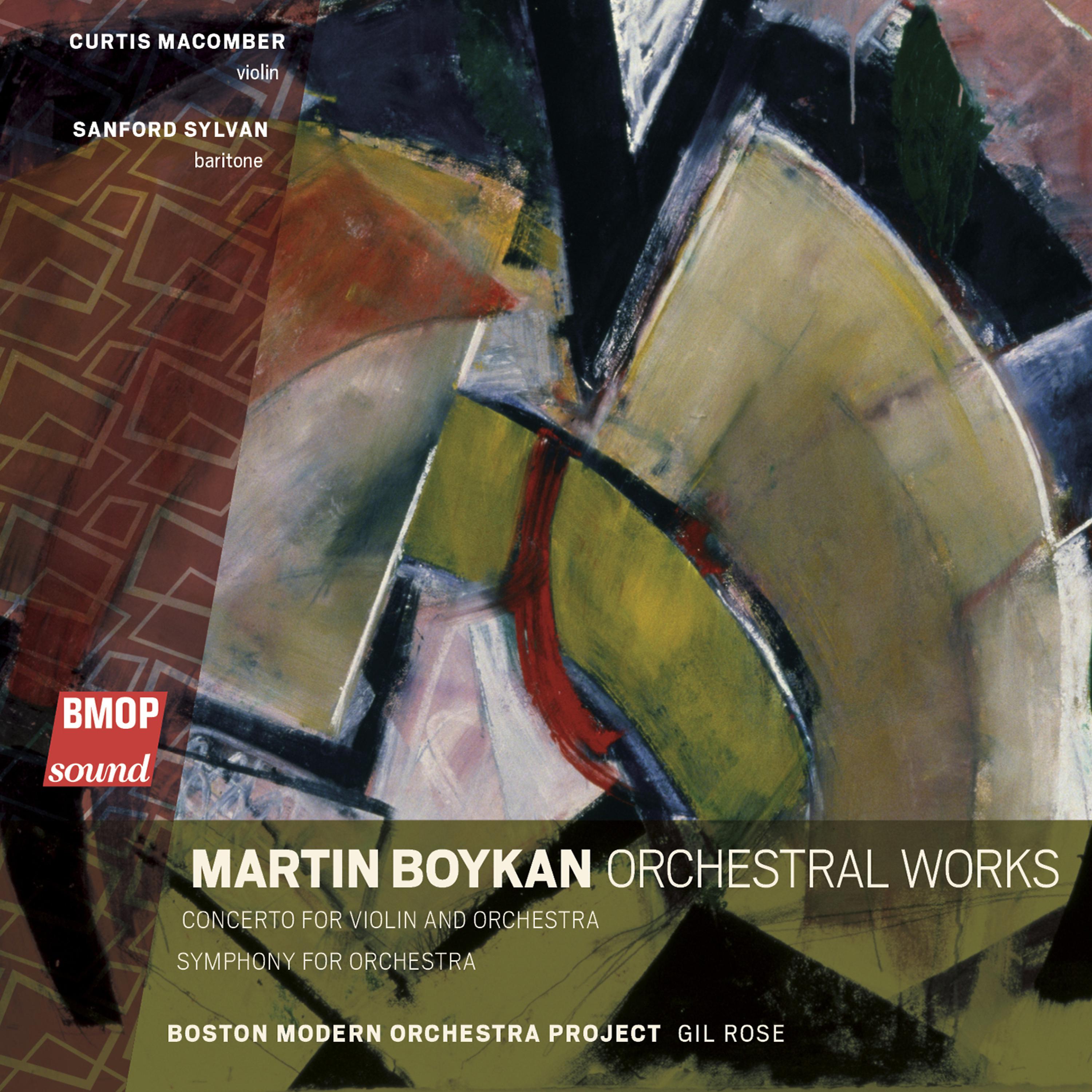 Постер альбома Martin Boykan: Orchestral Works