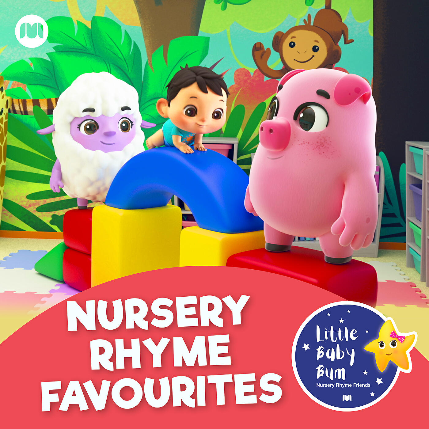 Little Baby Bum Nursery Rhyme Friends - Wheels on the Bus (It's Time to Race)