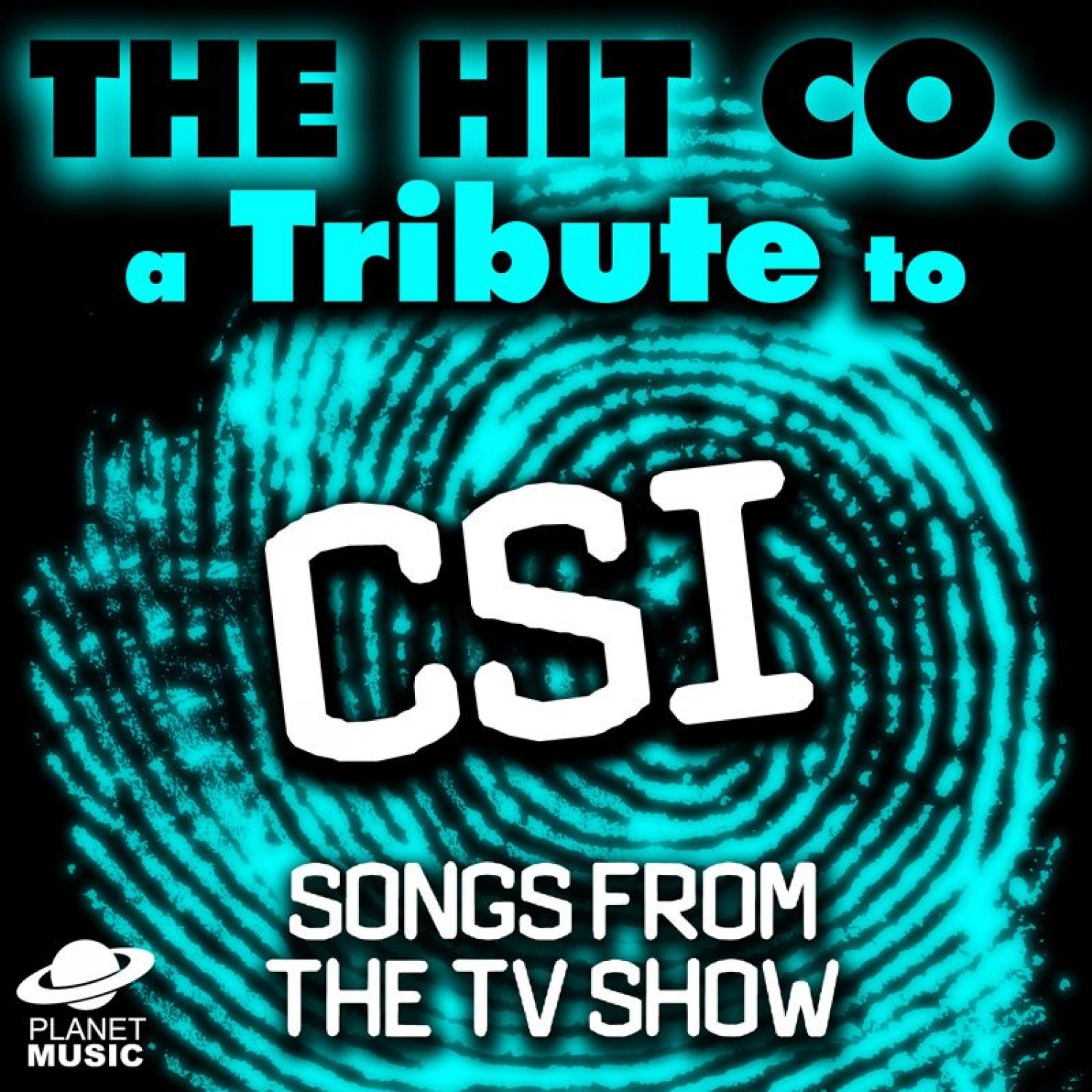 Постер альбома A Tribute to Csi: Songs from the Tv Show