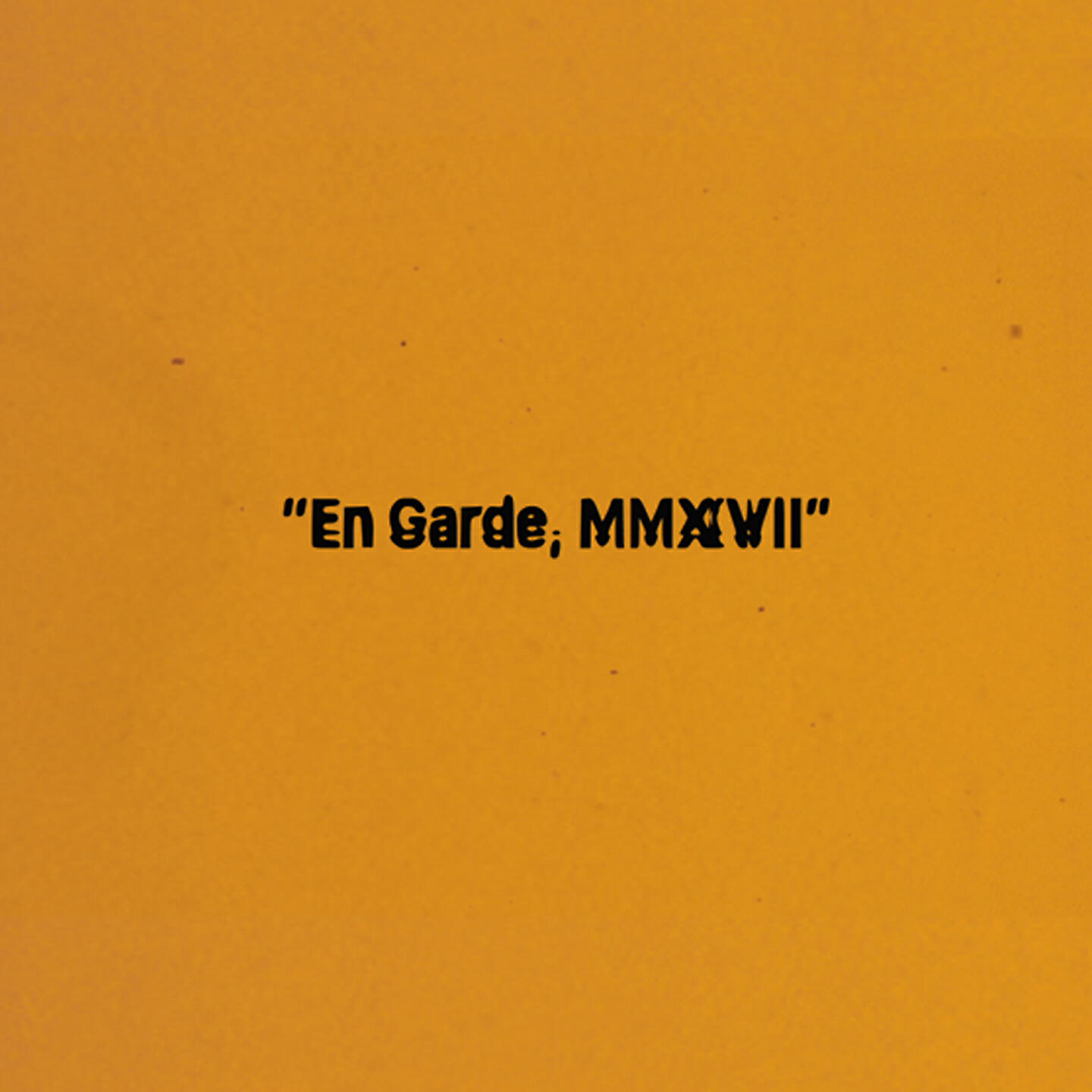 Parteum - En Garde, MMXVII