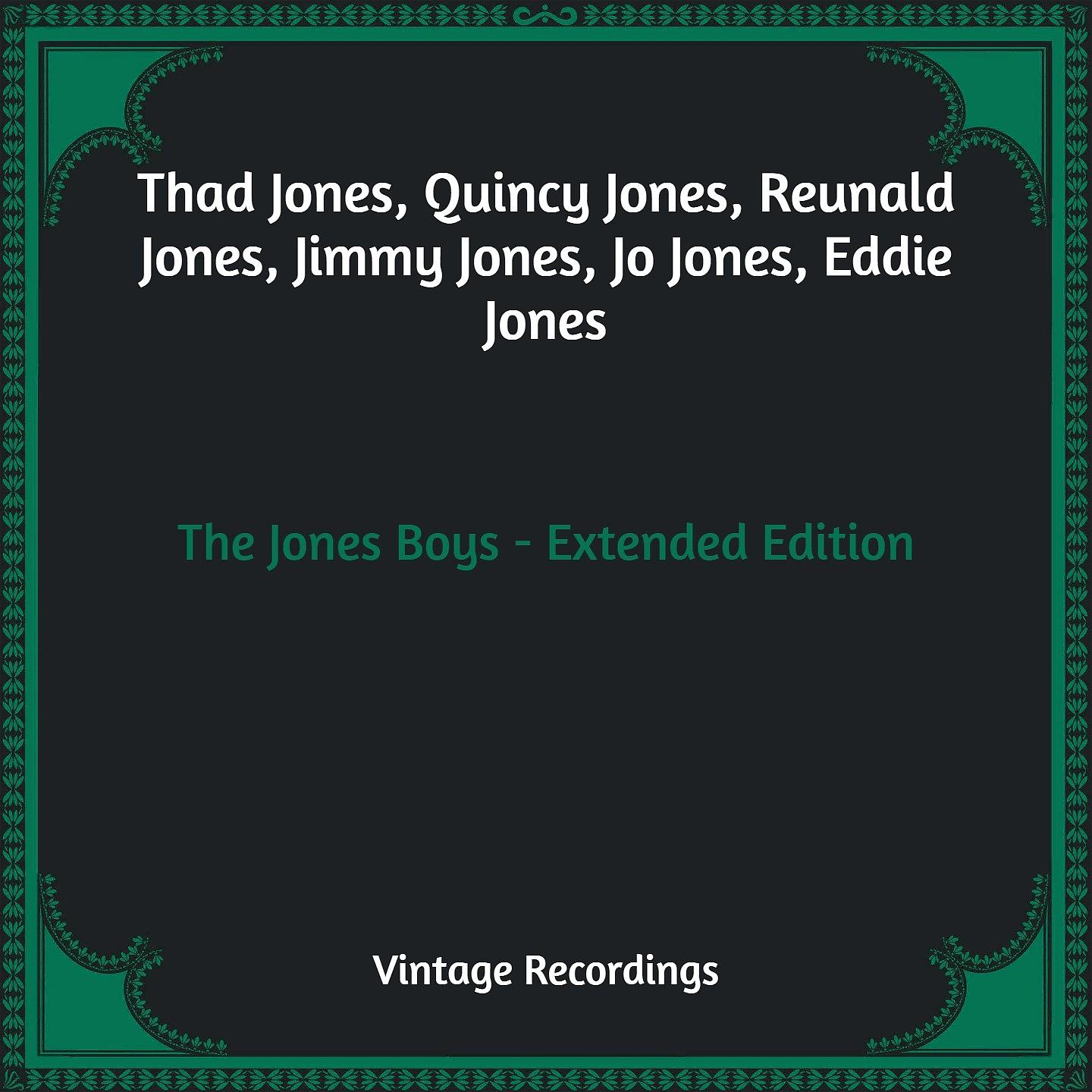 Постер альбома The Jones Boys - Extended Edition