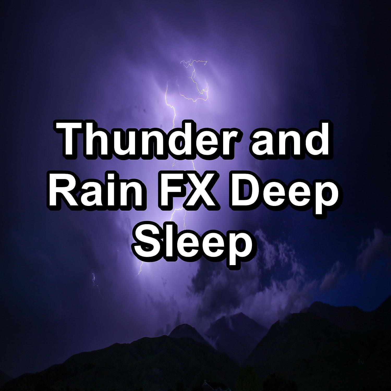 Постер альбома Thunder and Rain FX Deep Sleep