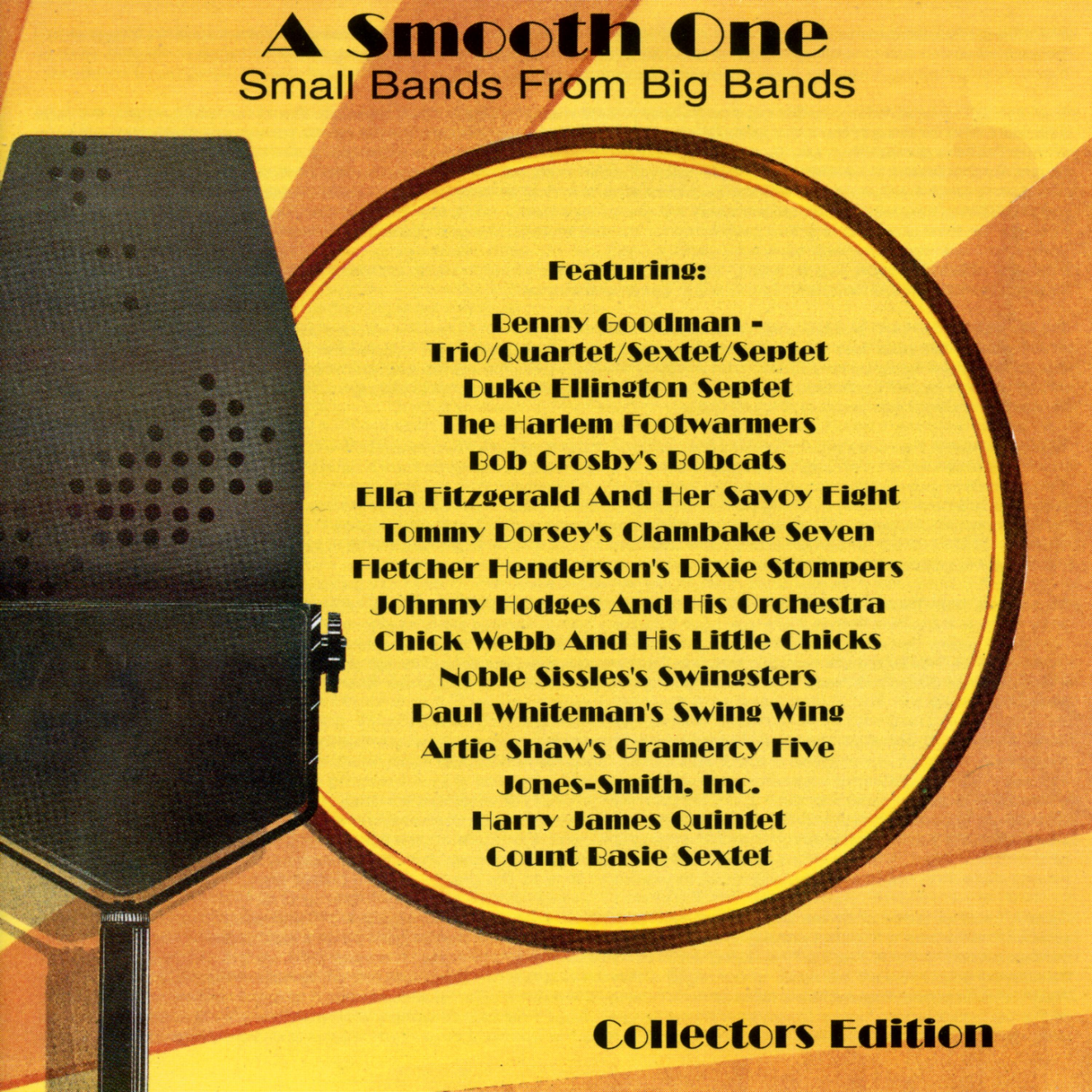 Постер альбома A Smoothe One - Small Bands From Big Bands