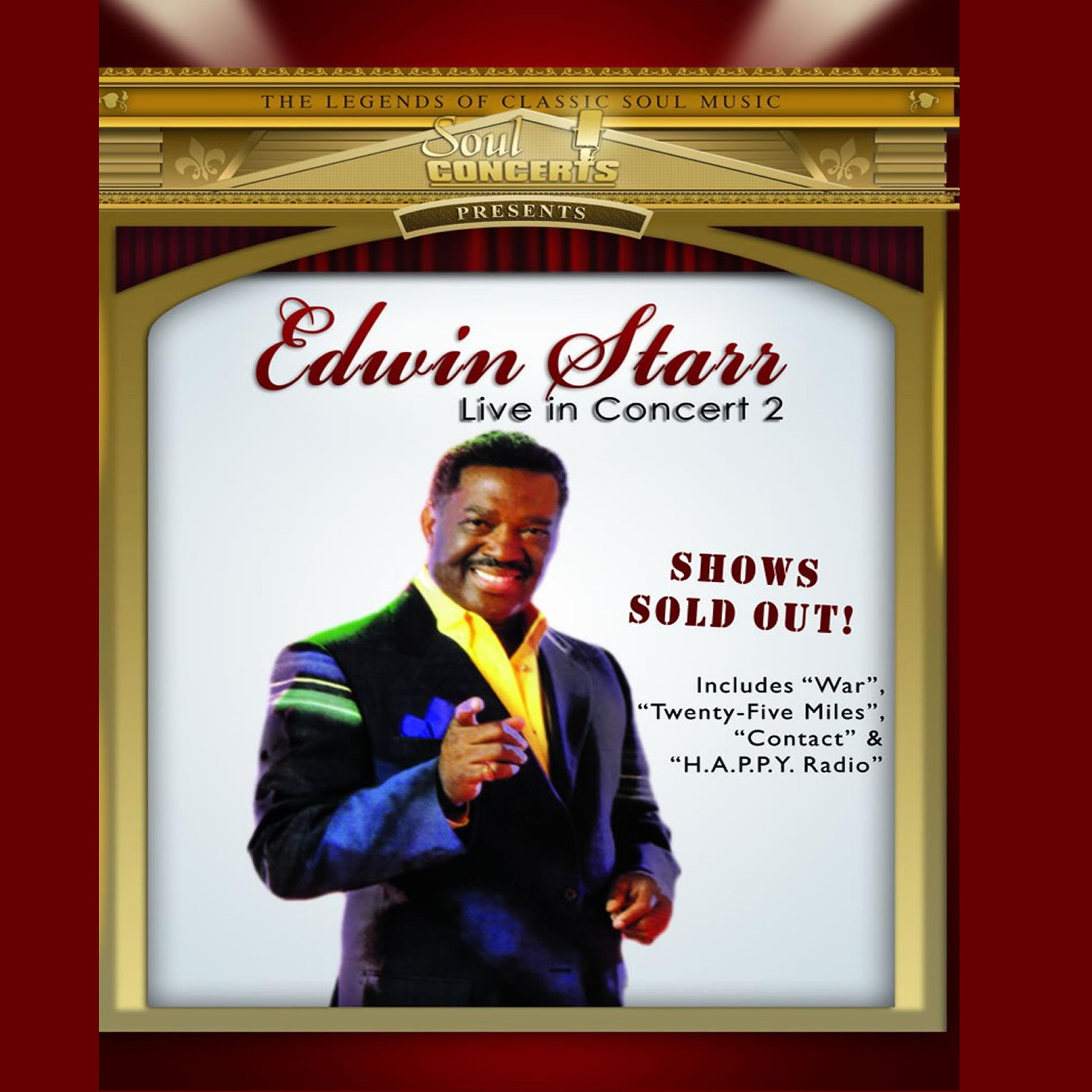 Постер альбома Edwin Starr Live In Concert
