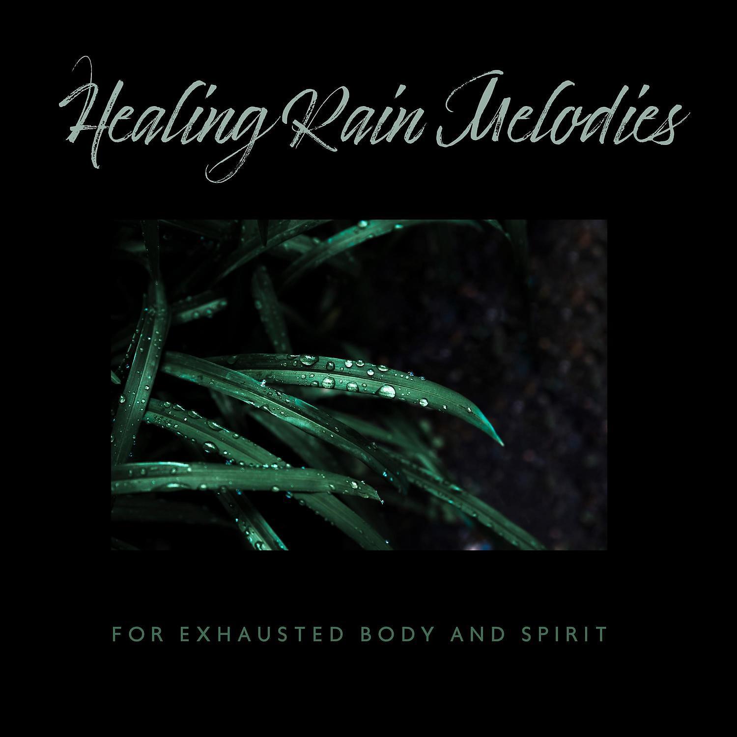 Постер альбома Healing Rain Melodies: Relaxing Water Therapy for Exhausted Body and Spirit - Overwork, Work Burnout, Workaholism, Renew Energy