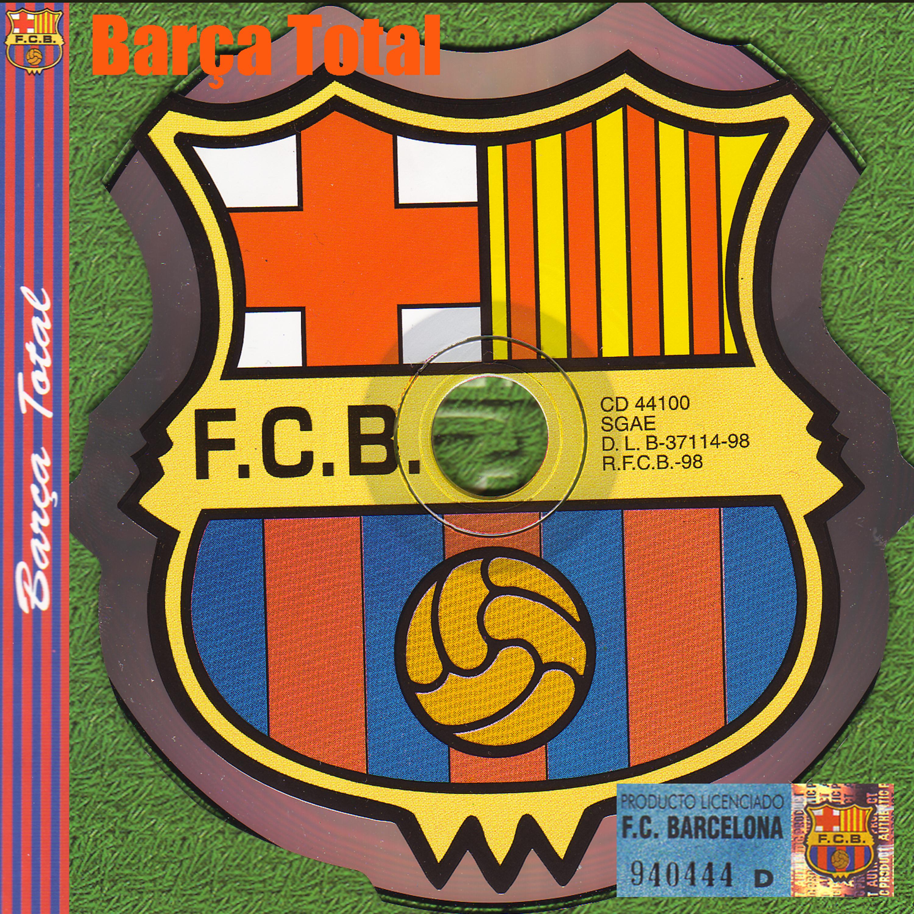 Постер альбома Barça Total (F.C. Barcelona Anthems & Chants)