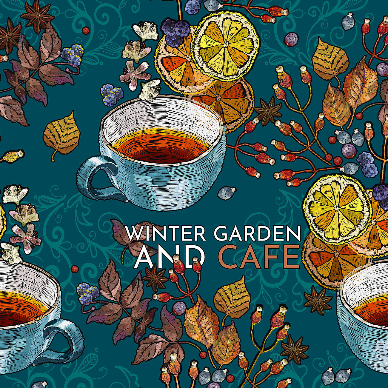 Lounge Winter Collection - Cafeteria Background