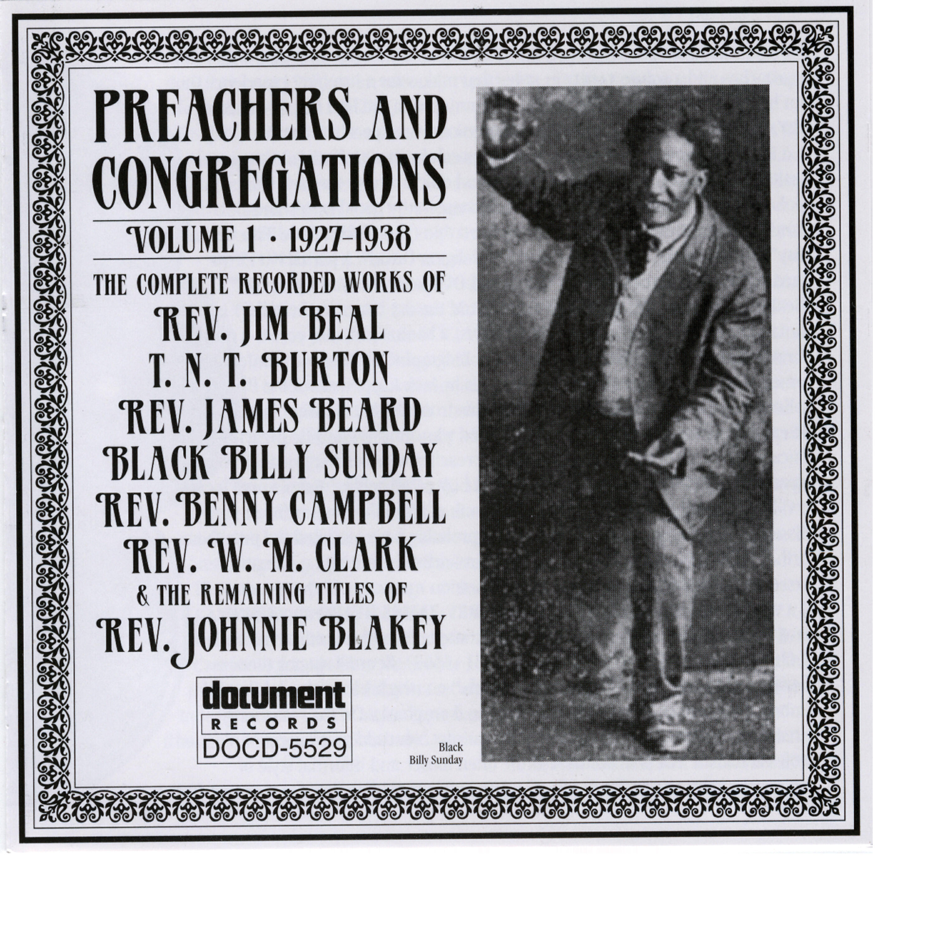 Black Billy Sunday - Chickens Will Come Home To Roost