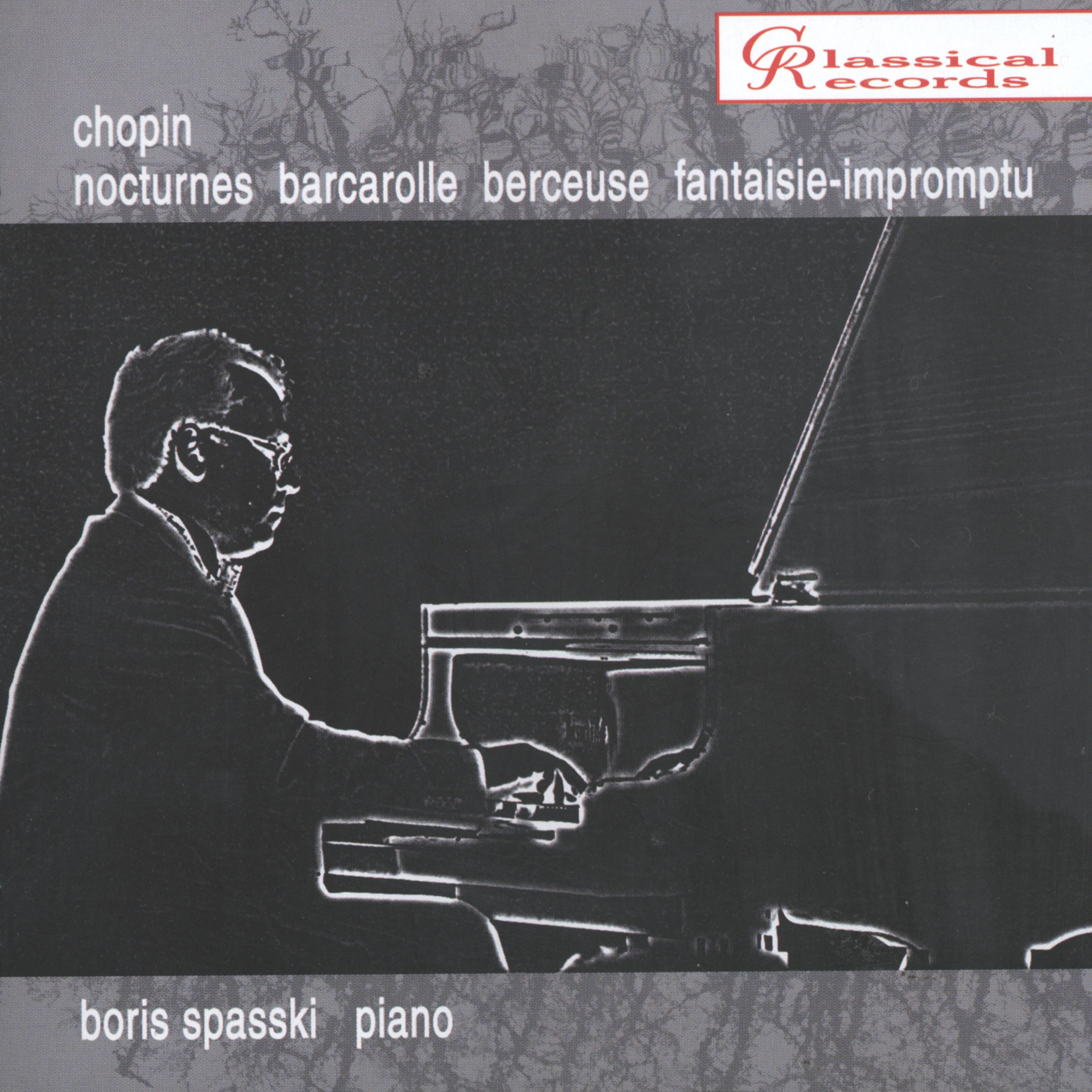 Постер альбома Boris Spassky Plays Chopin