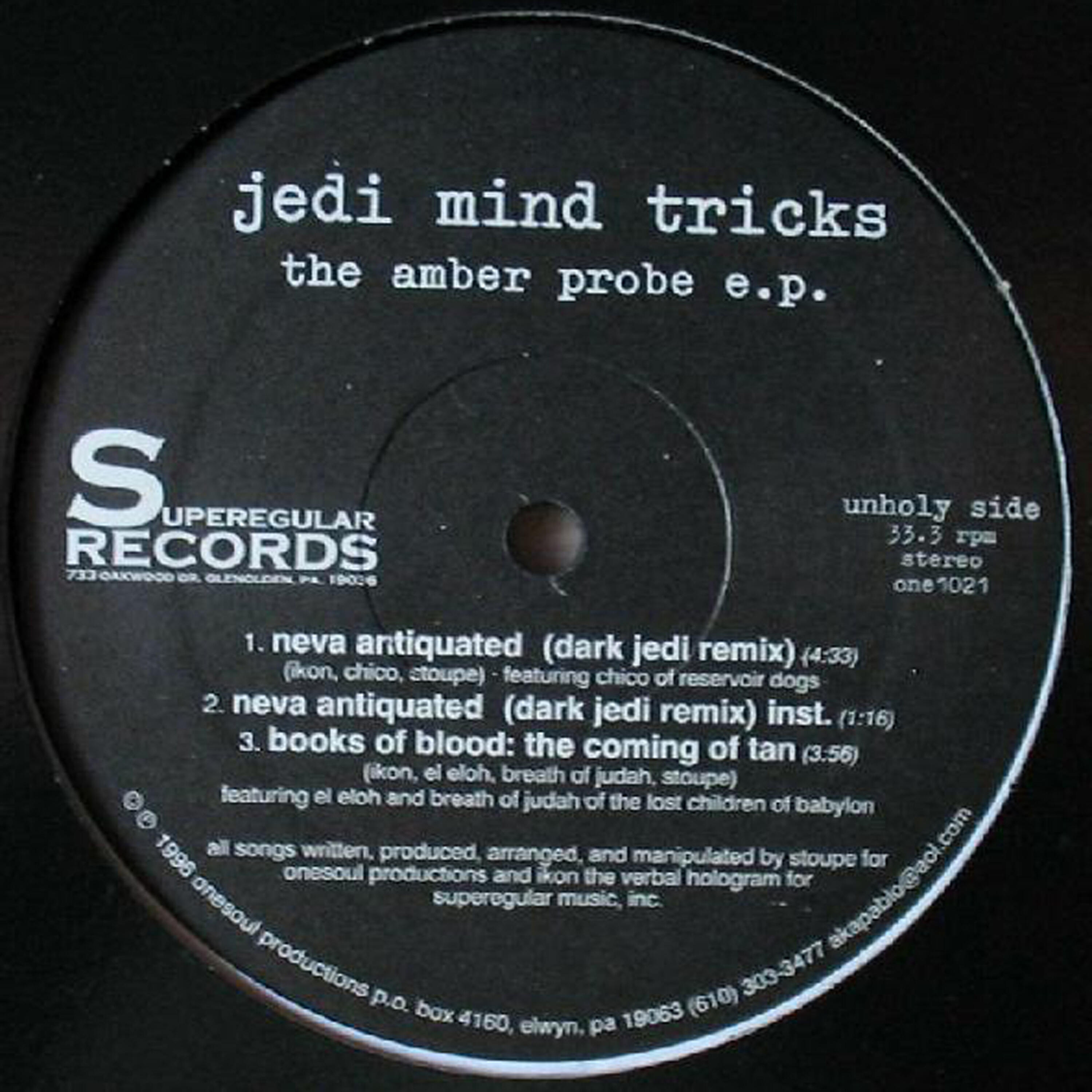 Jedi Mind Tricks - Neva Antiquated (Dark Jedi Remix) (Instr.)