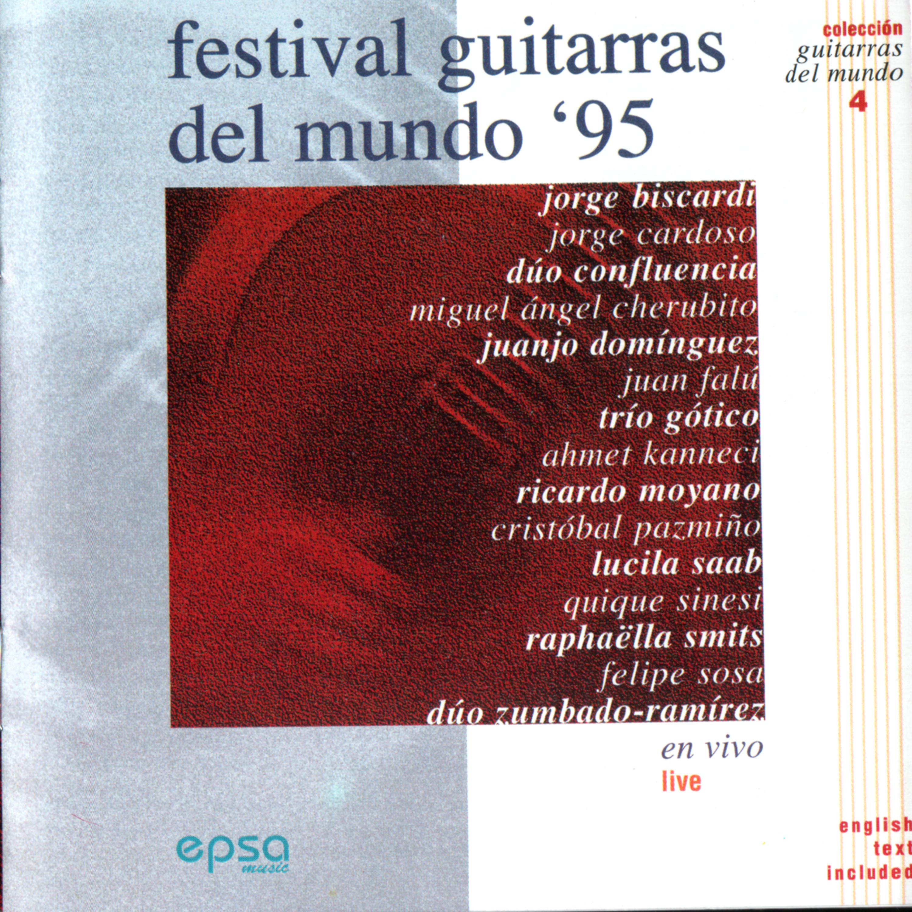 Постер альбома Festival Guitarras del Mundo '95 (En Vivo)