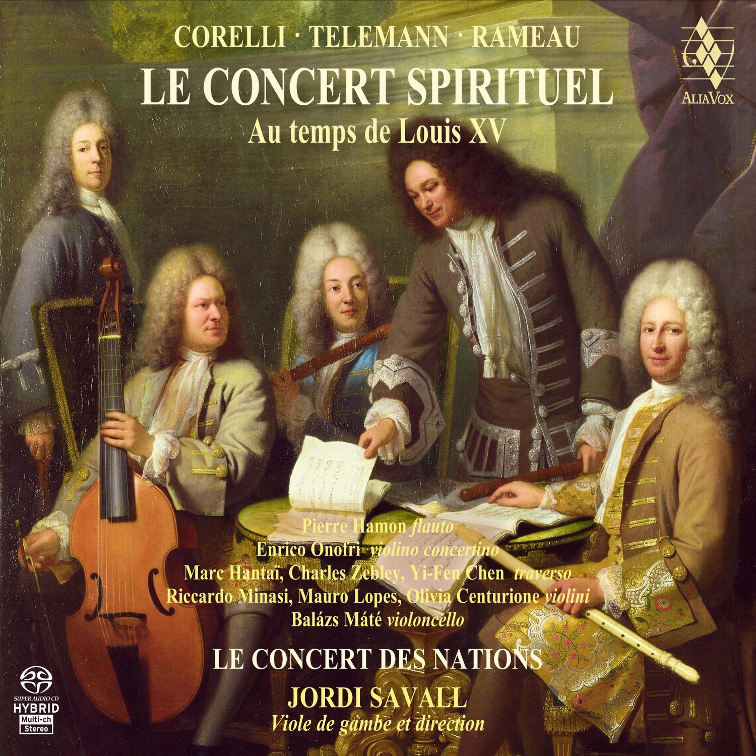 Постер альбома Le Concert Spirituel au temps de Louis XV