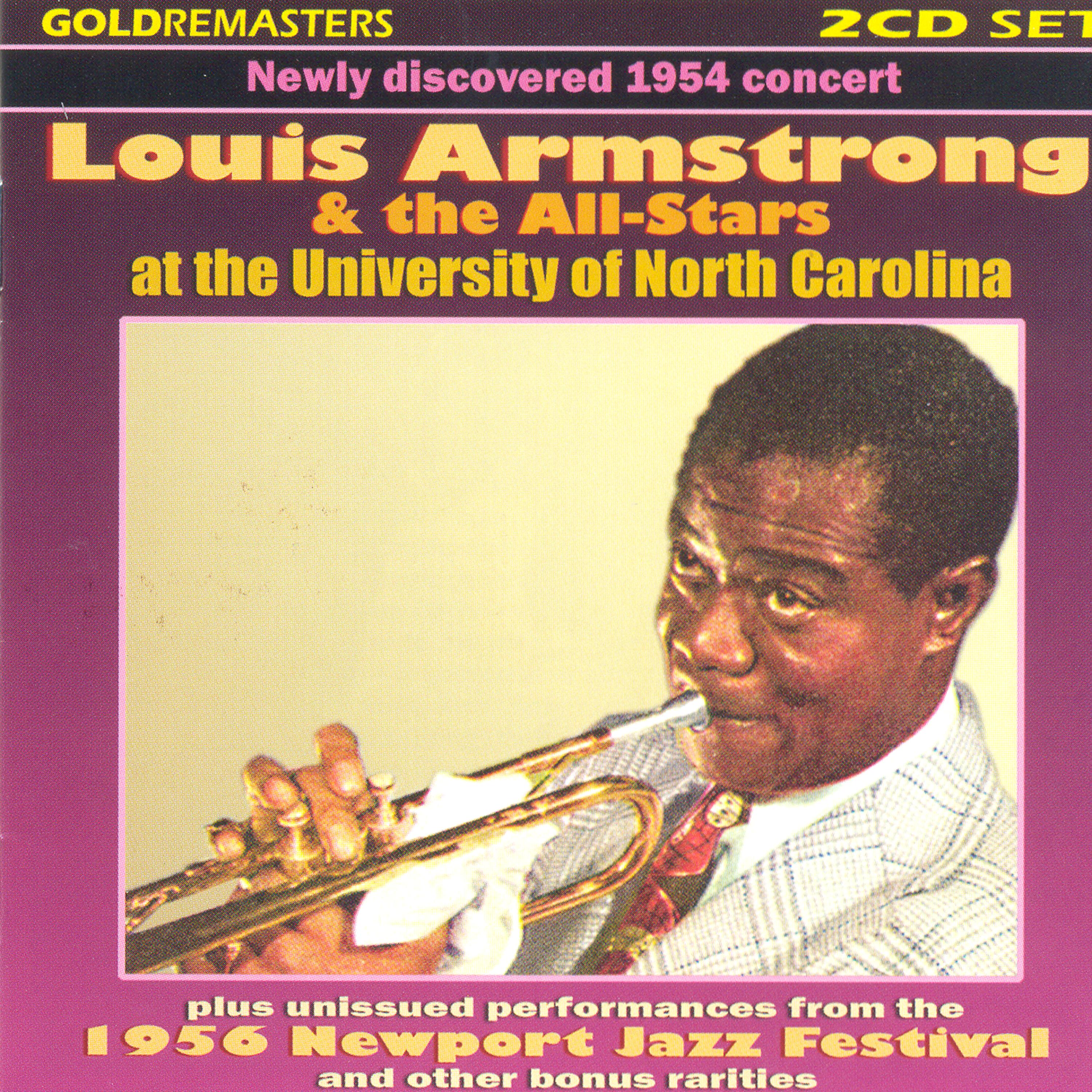 Постер альбома Live At The University Of North Carolina & 1956 Newport Jazz Festival