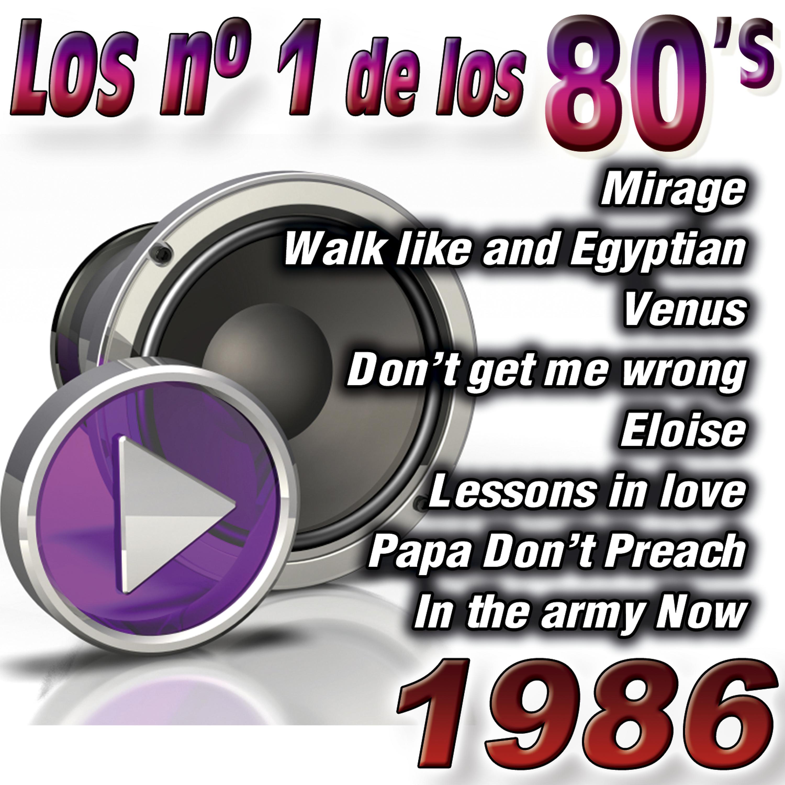 Постер альбома Los no. 1 de los 80'S (1986)