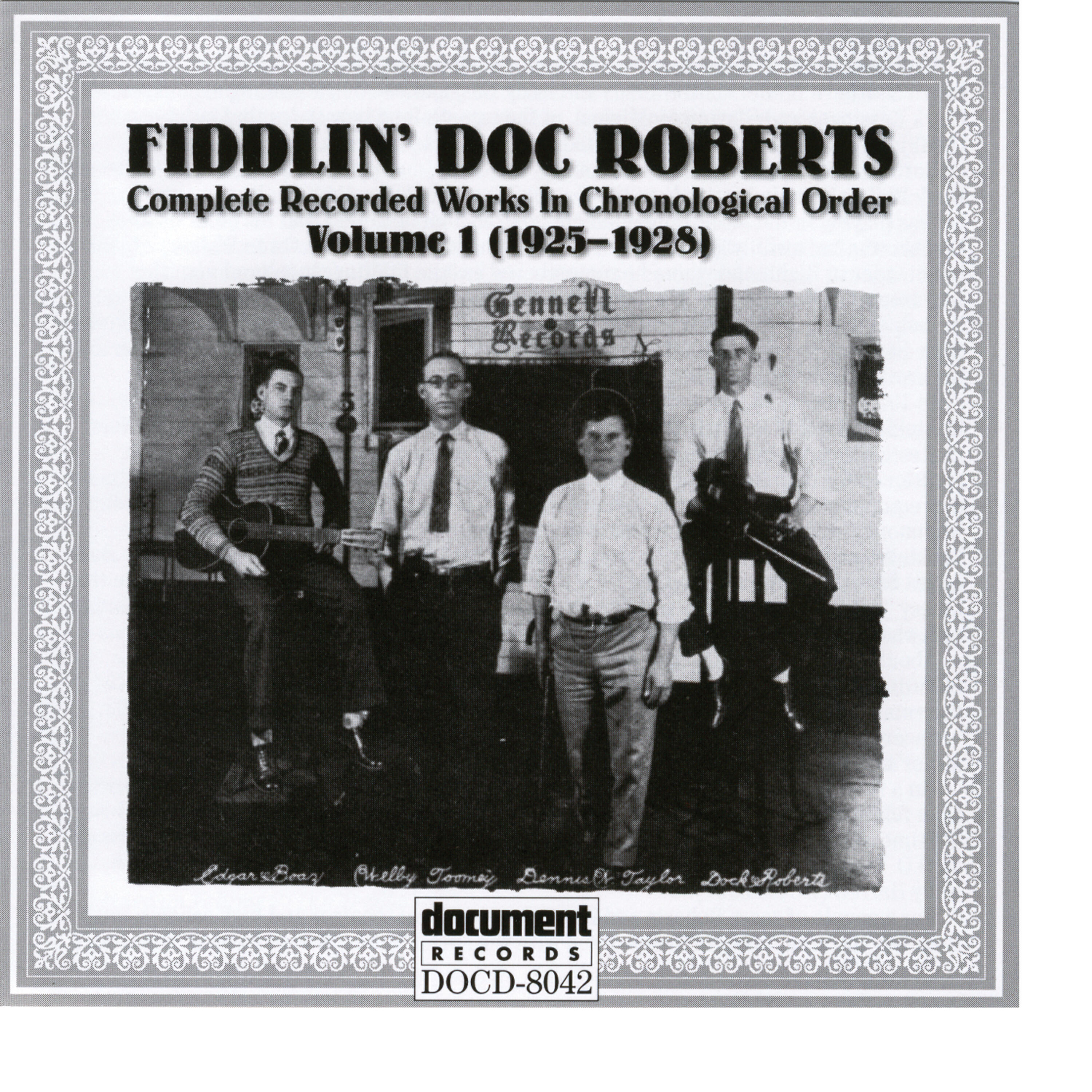 Fiddlin Doc Roberts - My Baby Loves Shortenin' Bread