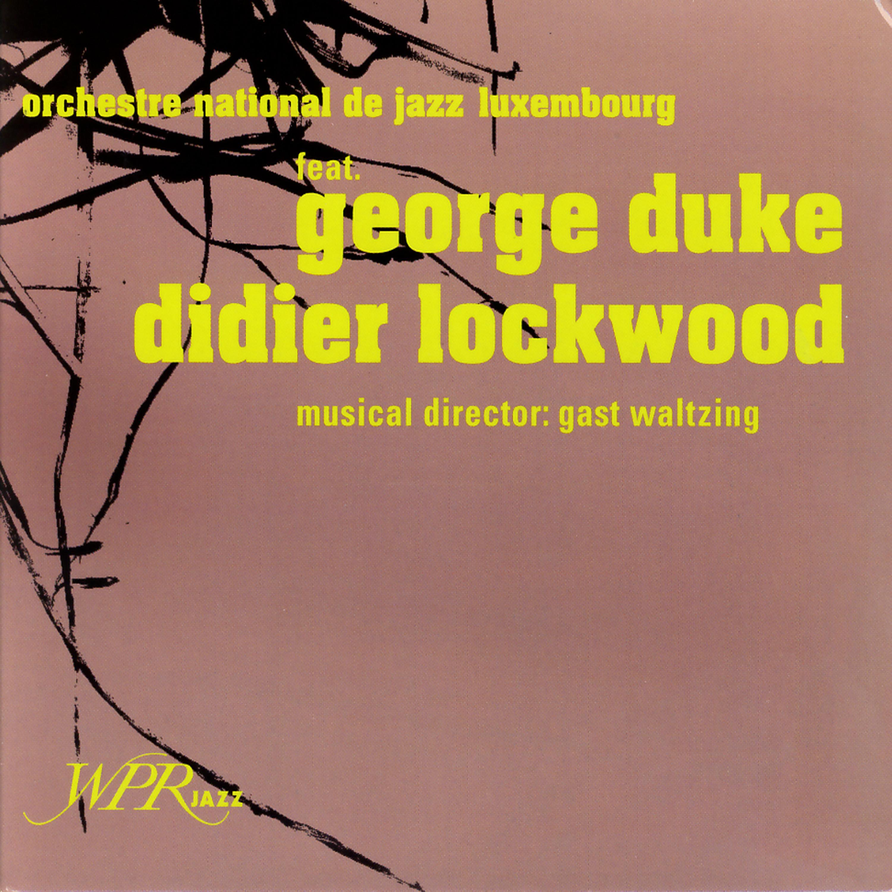 Постер альбома Orchestre National de Jazz Luxembourg feat. George Duke and Didier Lockwood