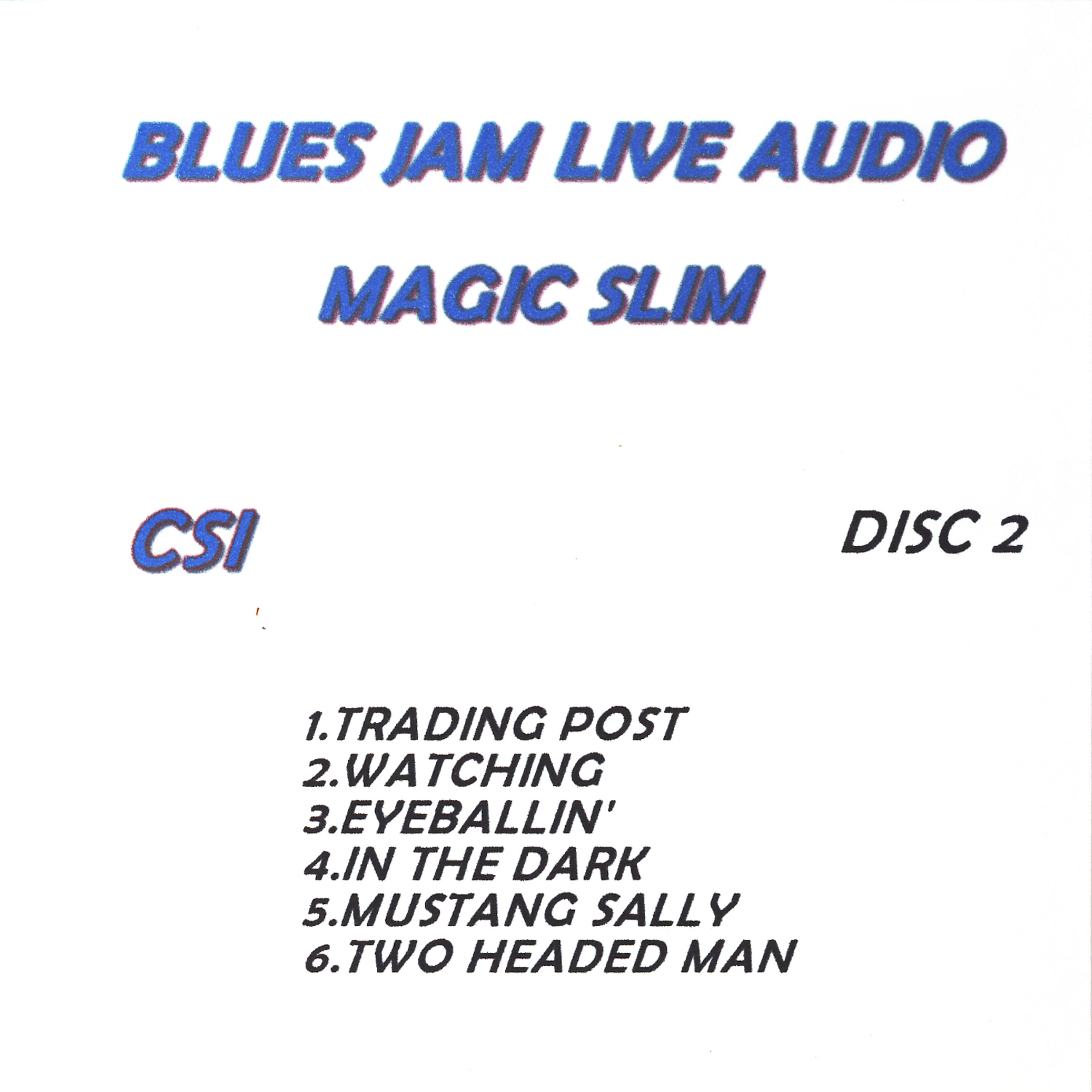 Постер альбома Blues Jam Live Audio: Magic Slim
