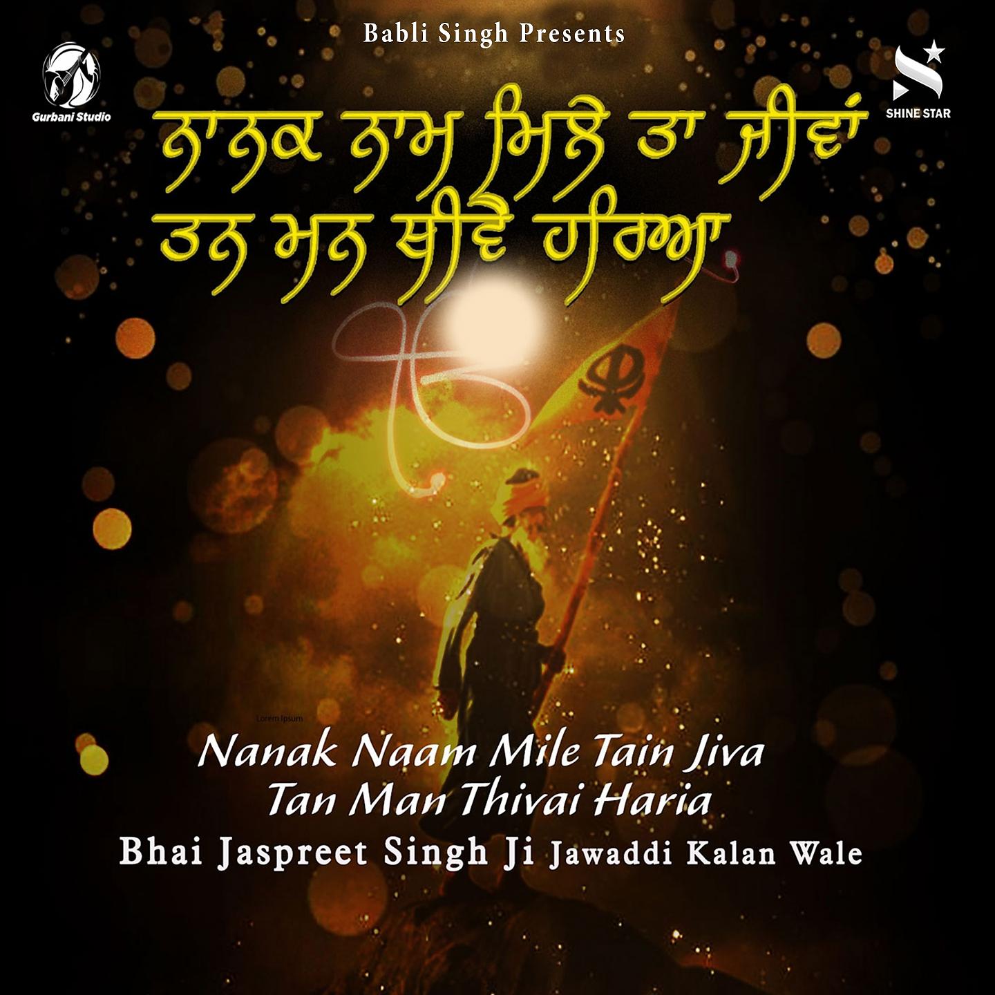 Постер альбома Nanak Naam Mile Tain Jiva Tan Man Thivai Haria