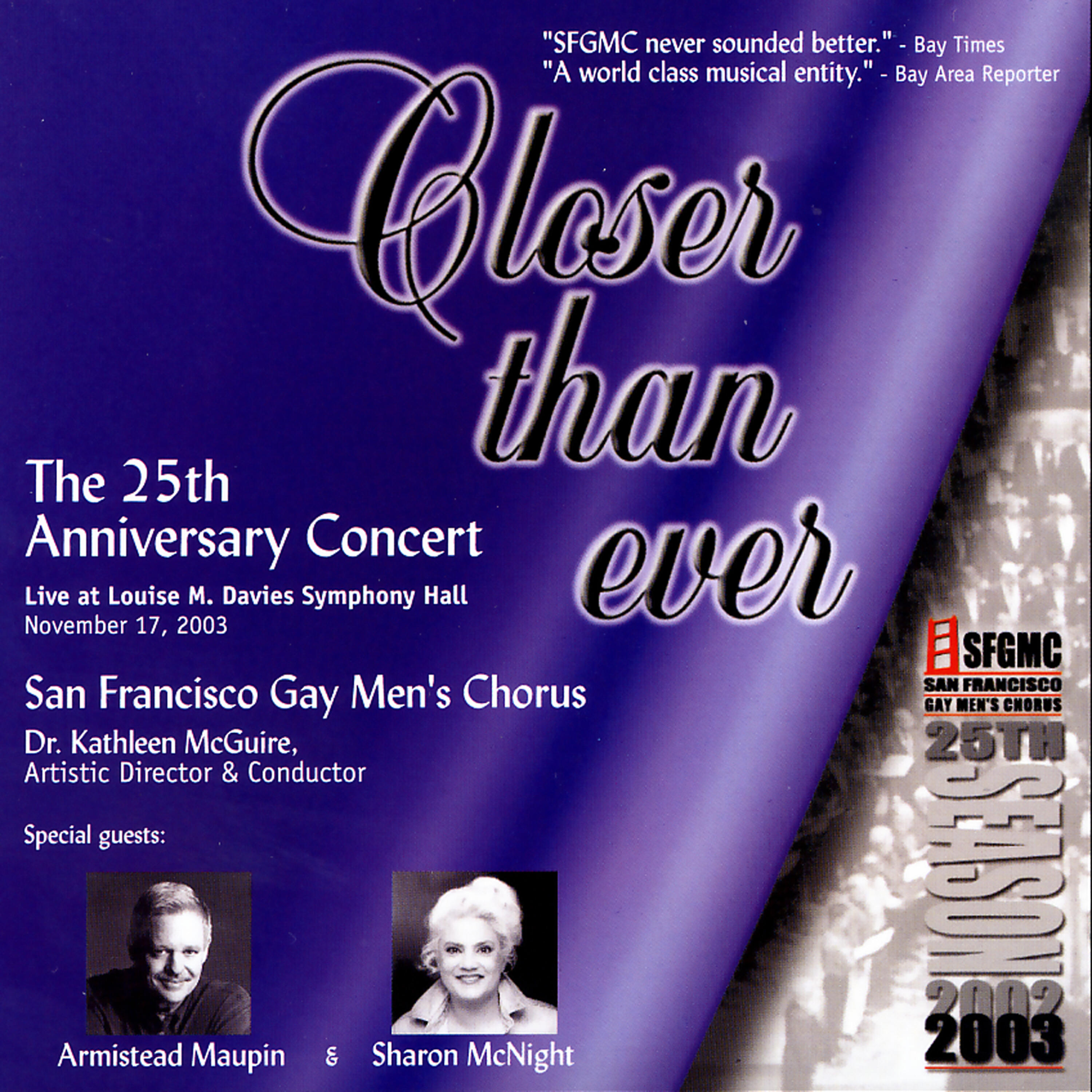 San Francisco Gay Men's Chorus - REMARKS:DR. STAN HILL
