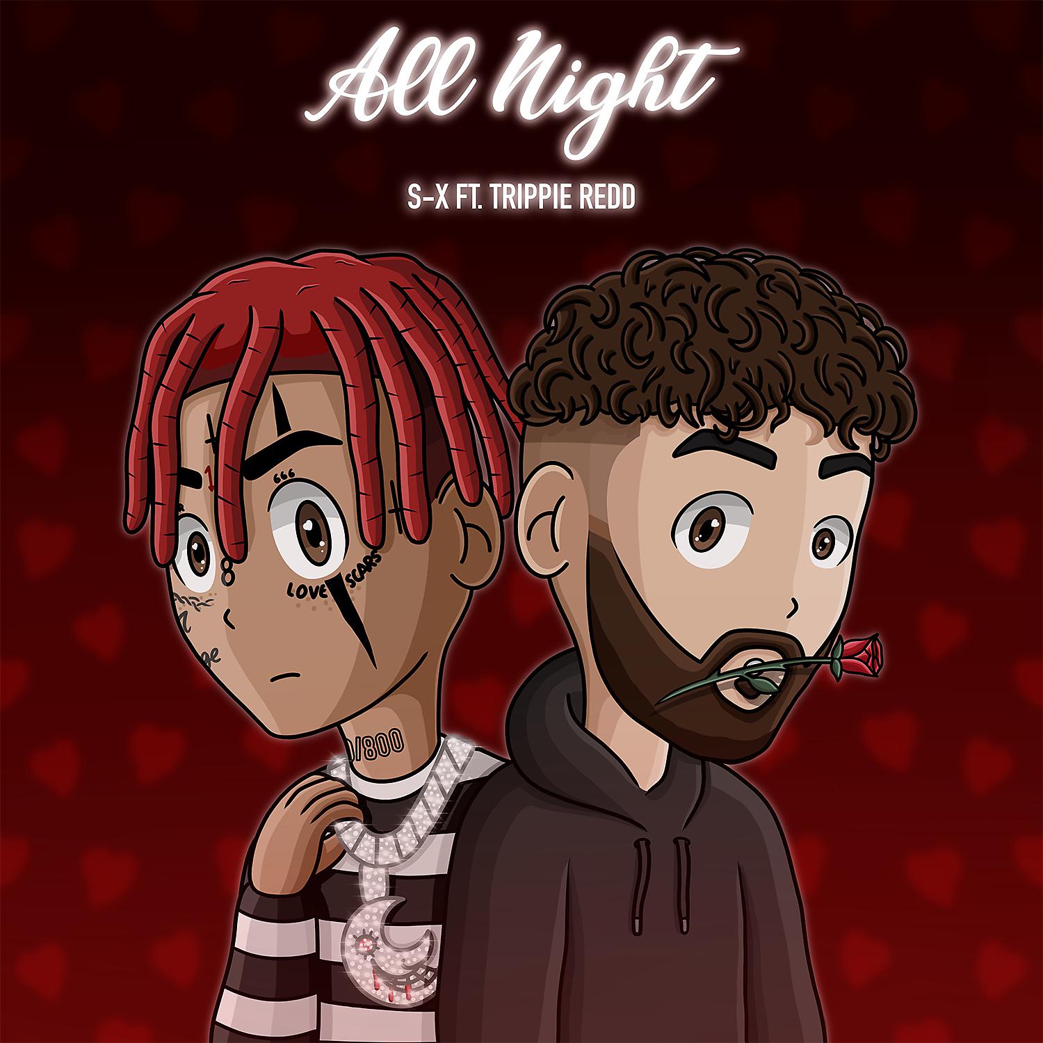 Постер альбома All Night (feat. Trippie Redd)