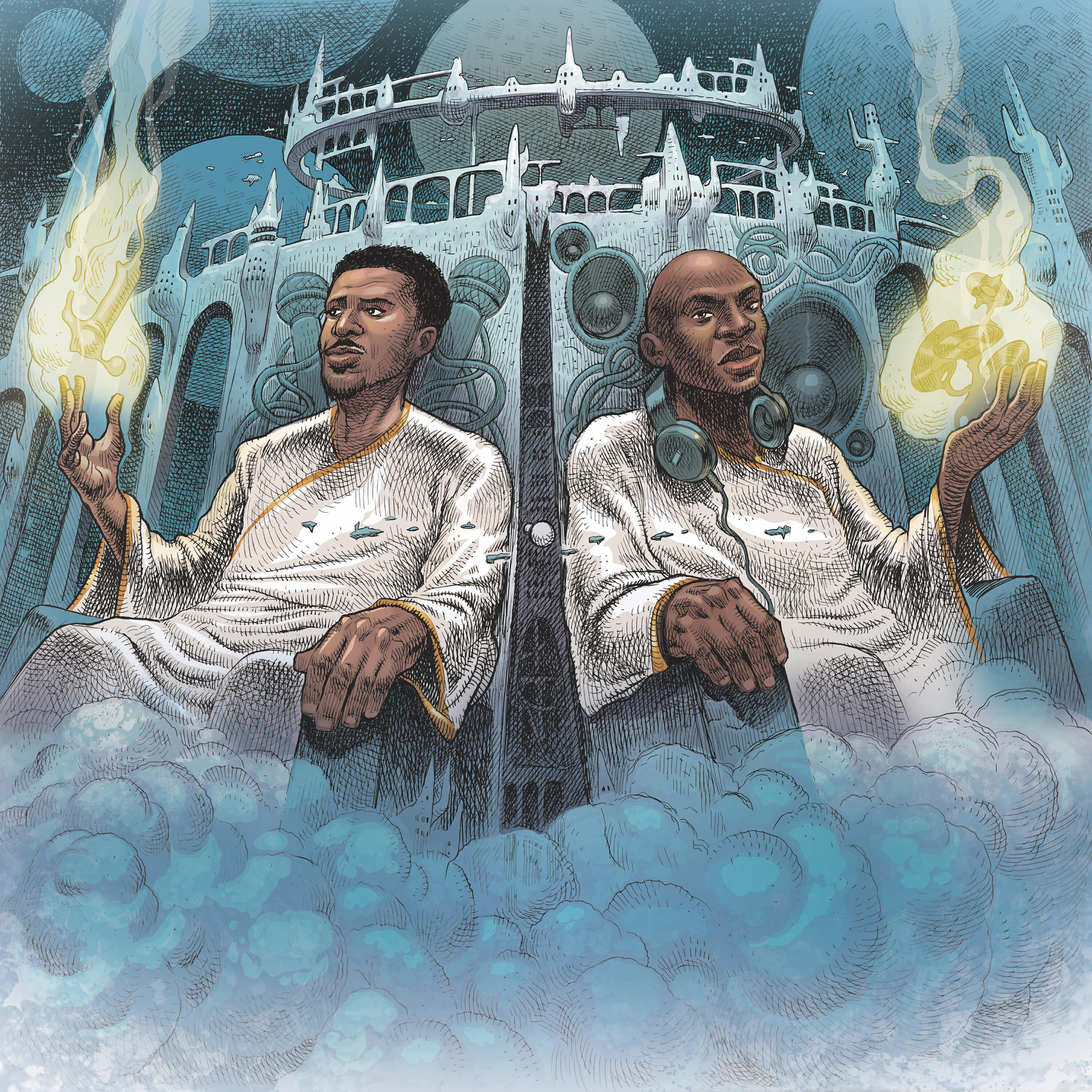 BLU - To the East (feat. Definite Mass, Tristate, Mickey Factz & Johaz)
