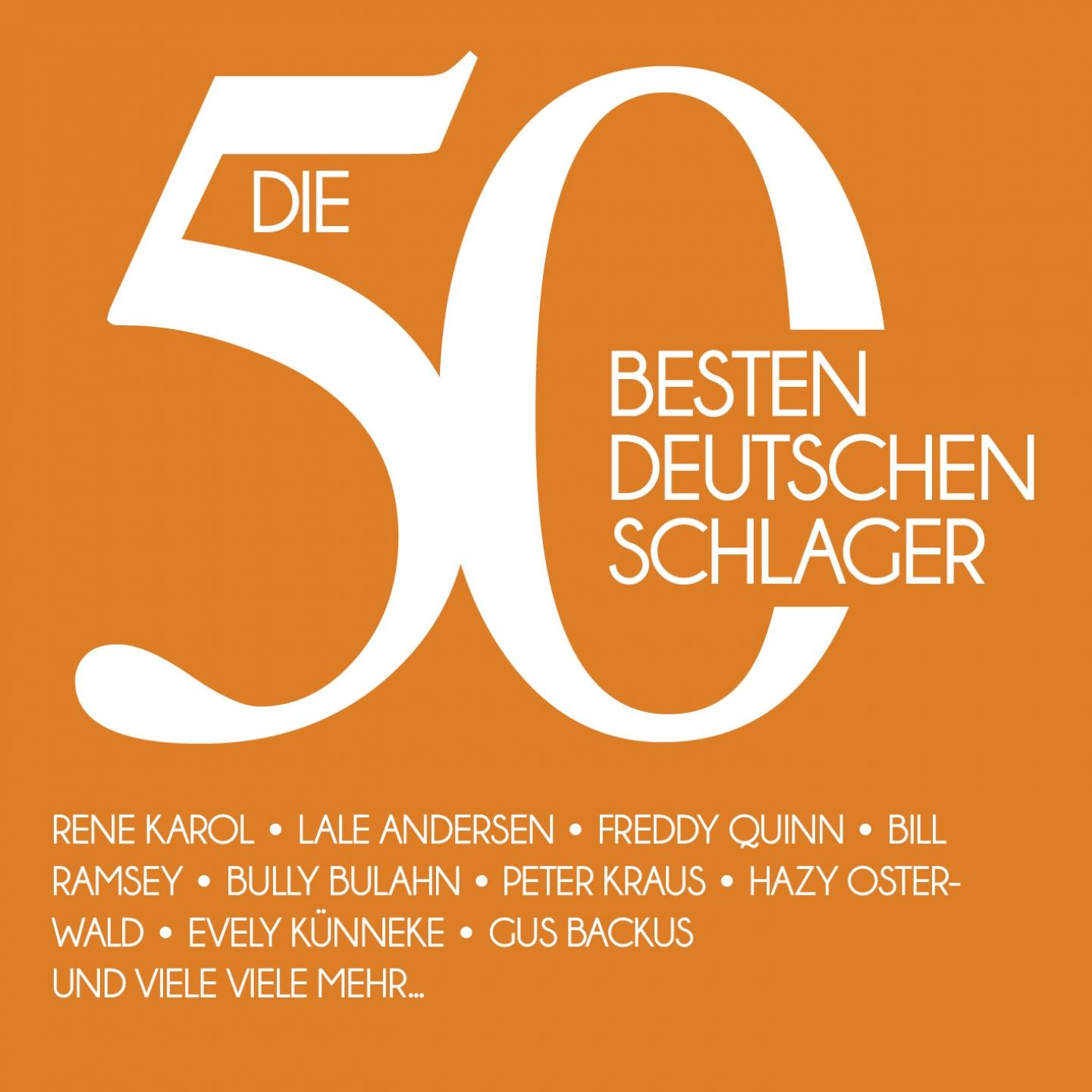 Постер альбома Die 50 besten deutschen Schlager