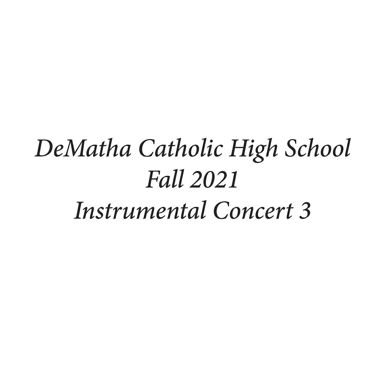 DeMatha Catholic High School Jazz Ensemble - Jive at Five (Live)