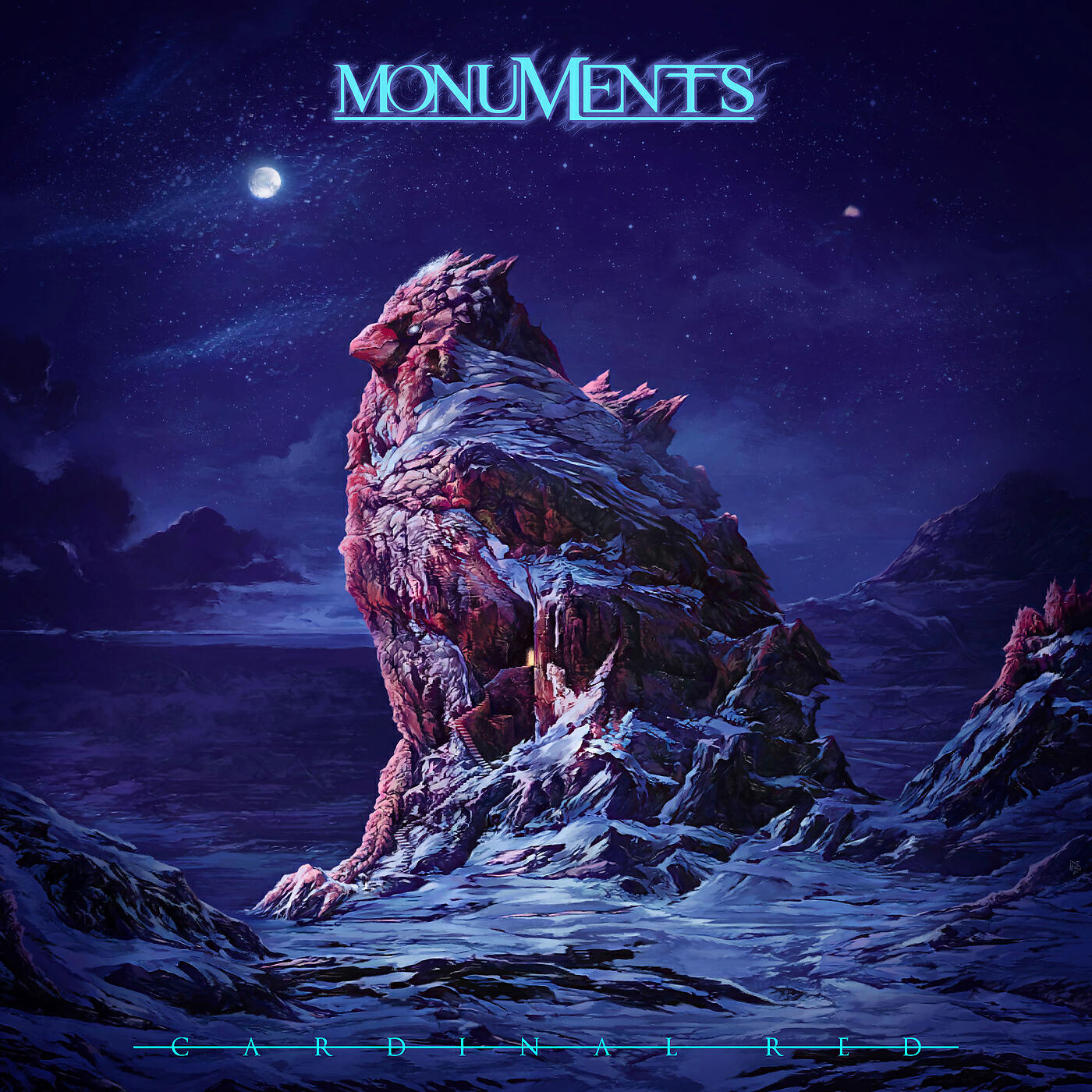 Monuments - Cardinal Red